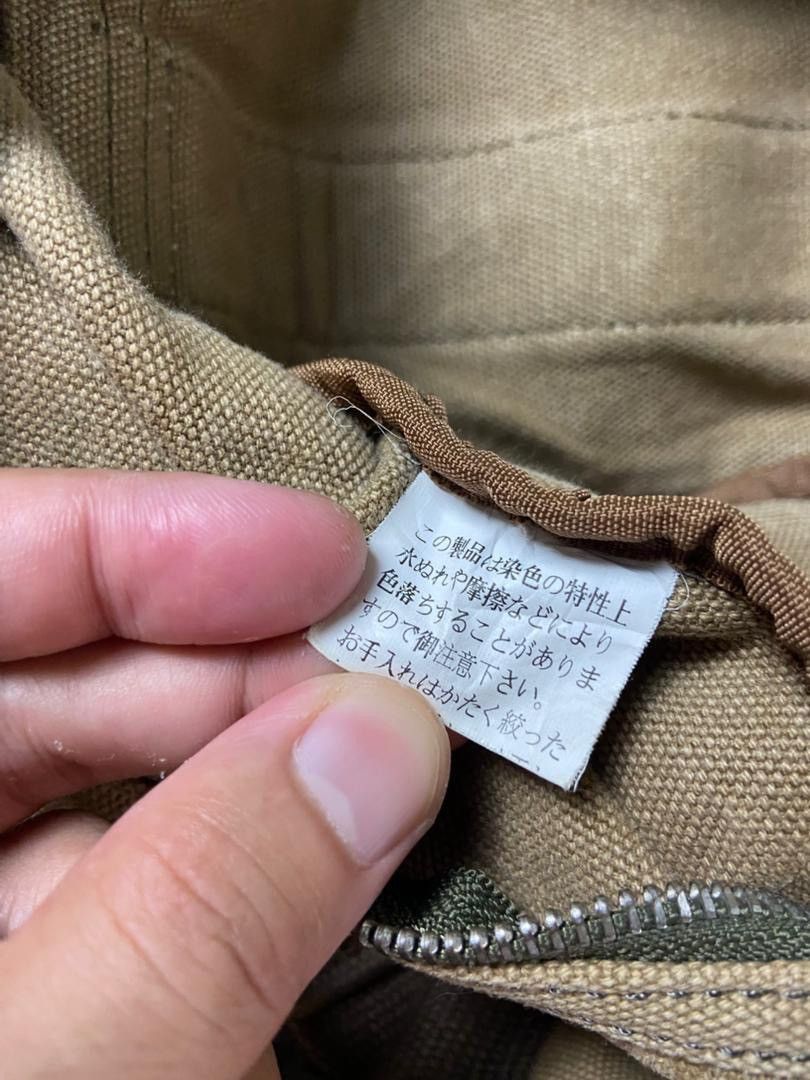 Japanese Brand DEVICE Brand Canvas Cargo Shoulder Bag (204) Size ONE SIZE - 12 Thumbnail