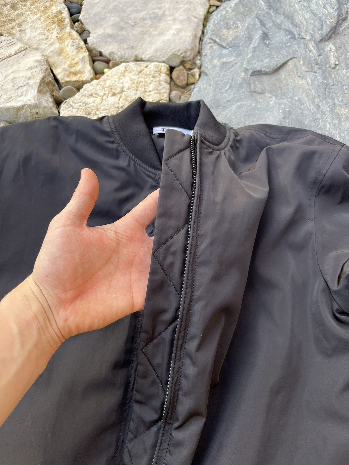 Alexander Wang × T by Alexander Wang T by Alexander Wang nylon matte bomber boxy jacket Size M / US 6-8 / IT 42-44 - 19 Thumbnail