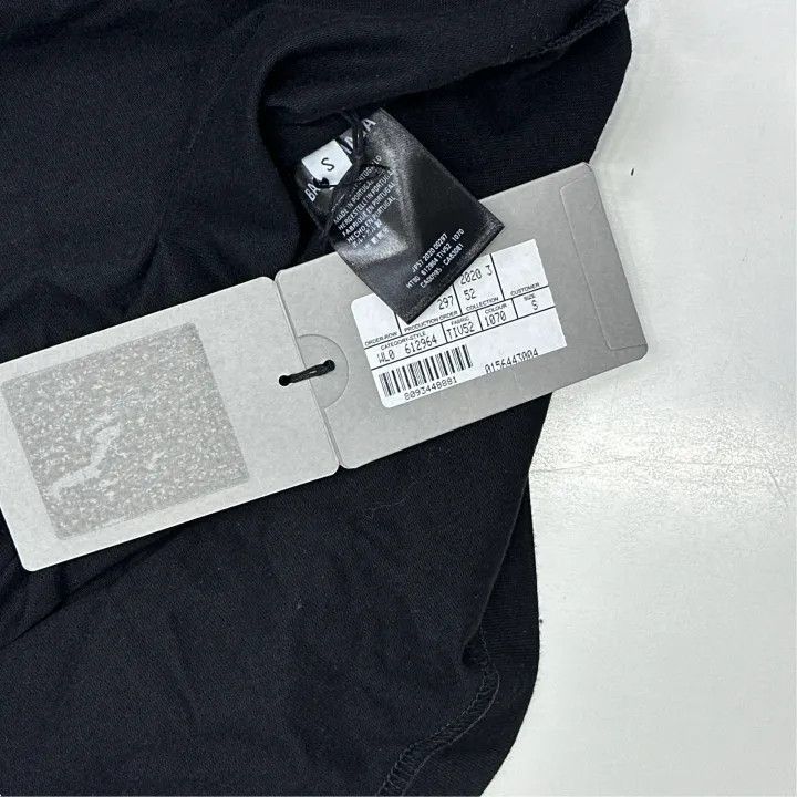 Other Balenciaga Black Logo Print Short Sleeve T-Shirt 0079-2507 Size S / US 4 / IT 40 - 4 Thumbnail
