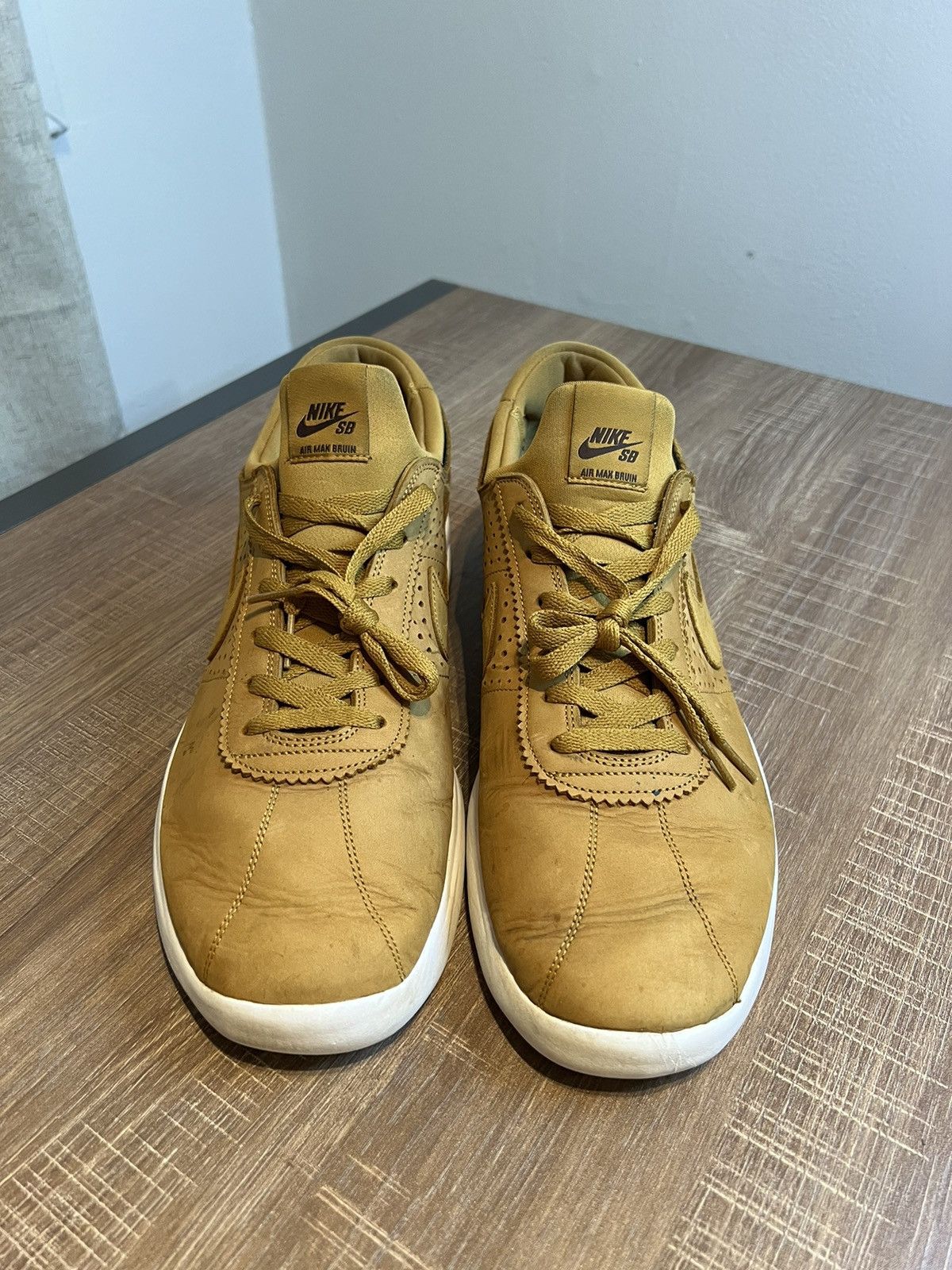 Nike Nike SB Air Max Bruin Vapor men’s size 14 wheat Suede Shoes Size US 14 / EU 47 - 3 Thumbnail