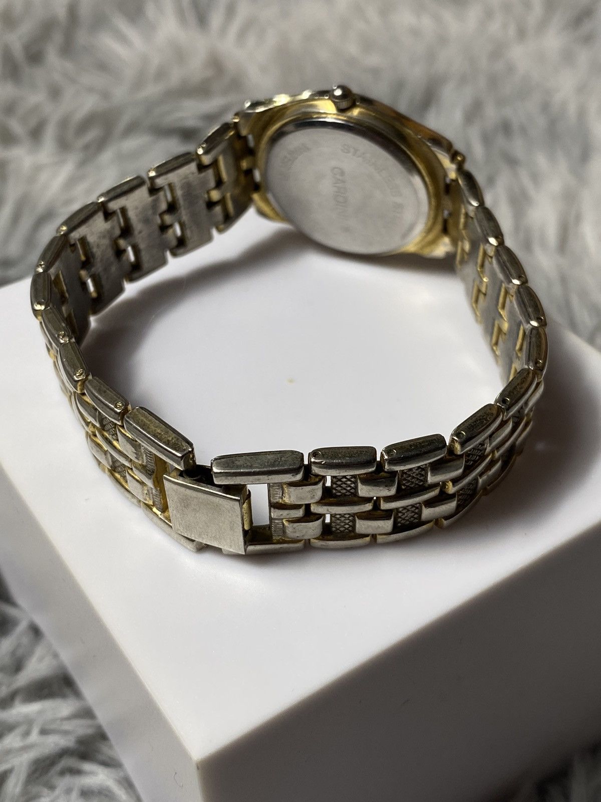 Vintage Vintage Cardini Gold-Tone Watch - Japanese Brand Size ONE SIZE - 8 Thumbnail