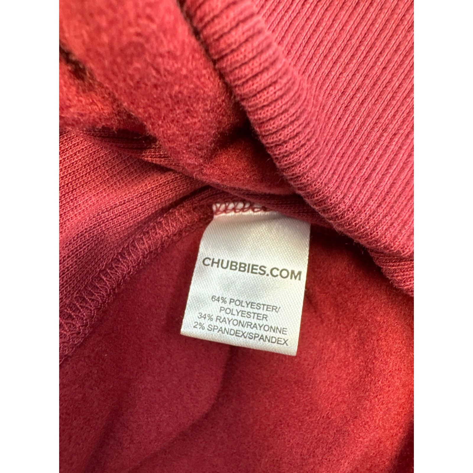 Chubbies Chubbies Maroon Soft Terry Crewneck Sweatshirt men sz M Size US M / EU 48-50 / 2 - 8 Thumbnail