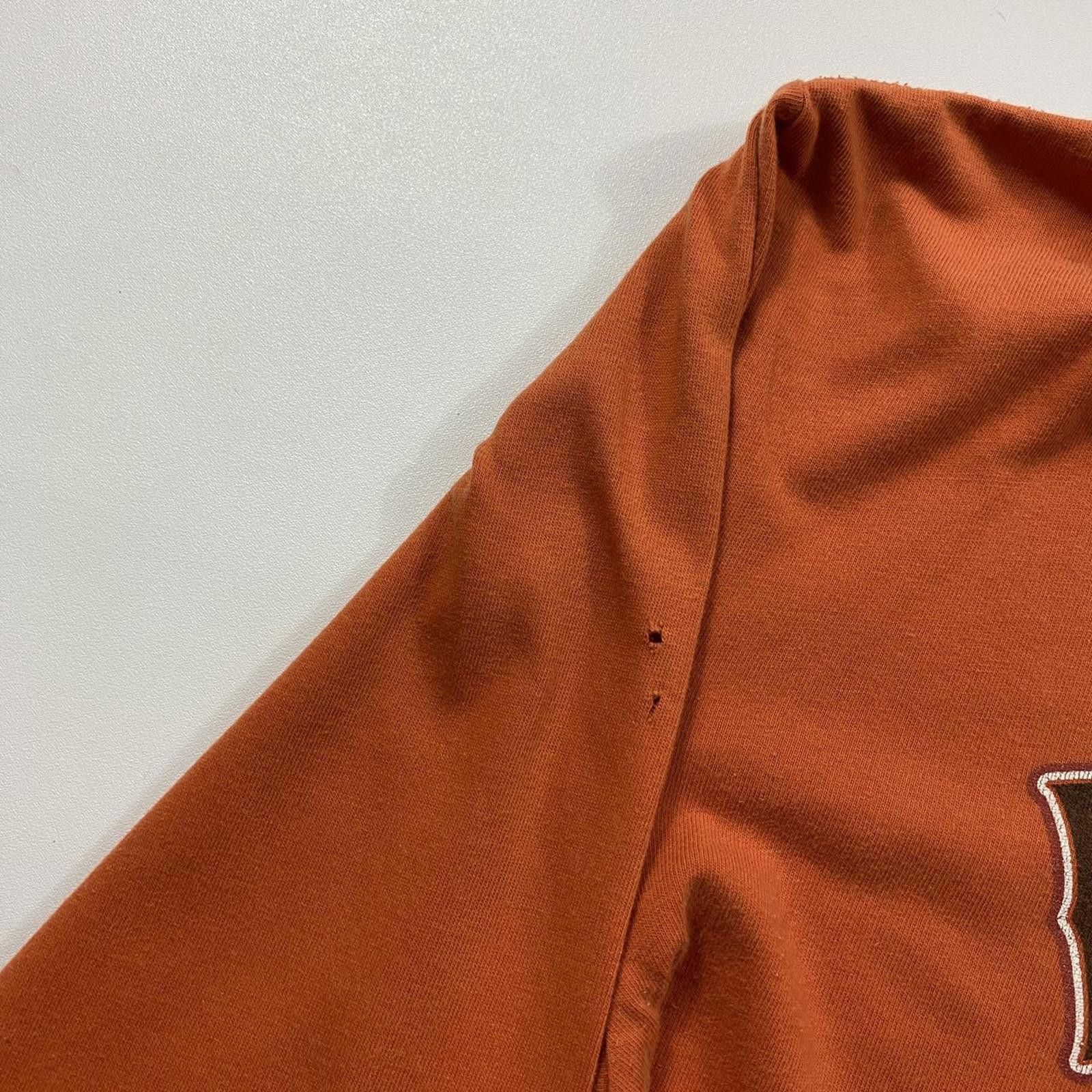Harley Davidson Harley Davidson Orange Long Sleeve Shirt Size US XL / EU 56 / 4 - 4 Thumbnail