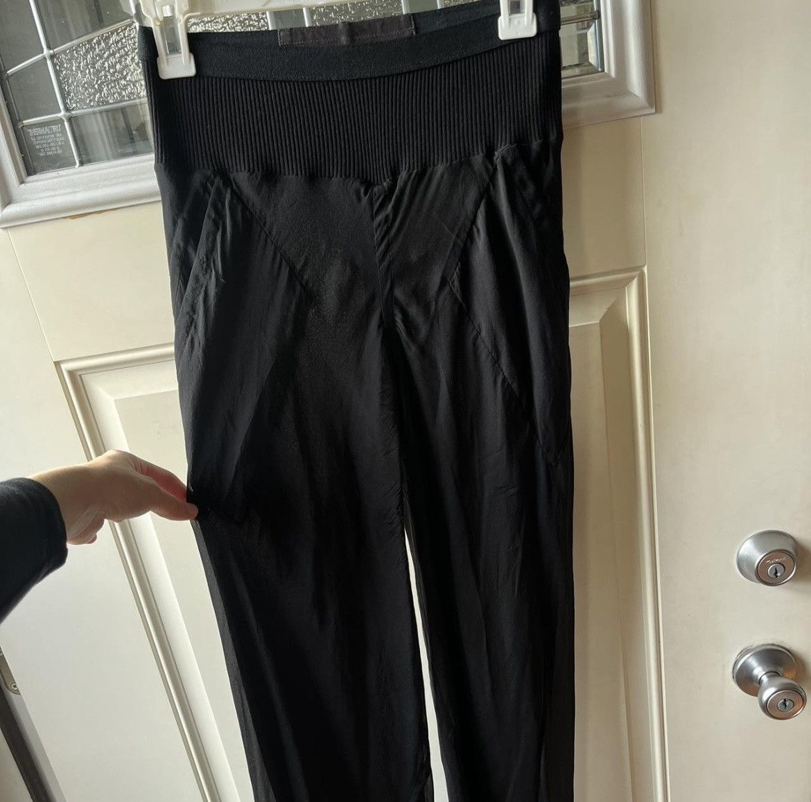 Rick Owens Rick Owens Anthem SS11 Silk Bias Cut Trousers Size 26" / US 2 / IT 38 - 2 Thumbnail
