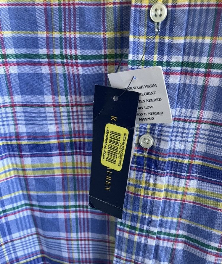 Ralph Lauren Ralph Lauren Plaid Long Sleeve Button Up Shirt NEW Polo Size US L / EU 52-54 / 3 - 7 Thumbnail