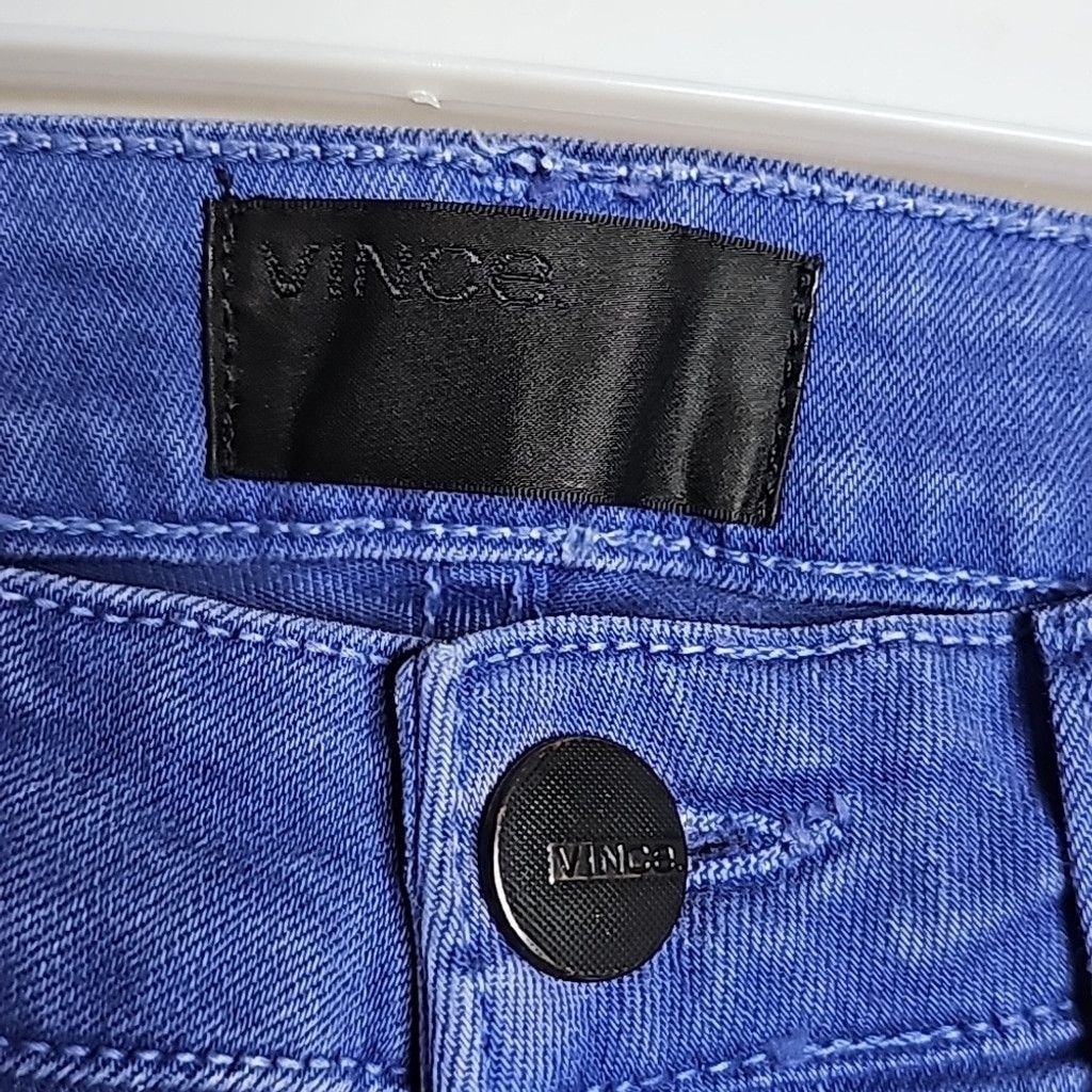 Vince Vince. W pacific cropped blue skinny ankle jeans sz 29 Size 29" - 6 Thumbnail