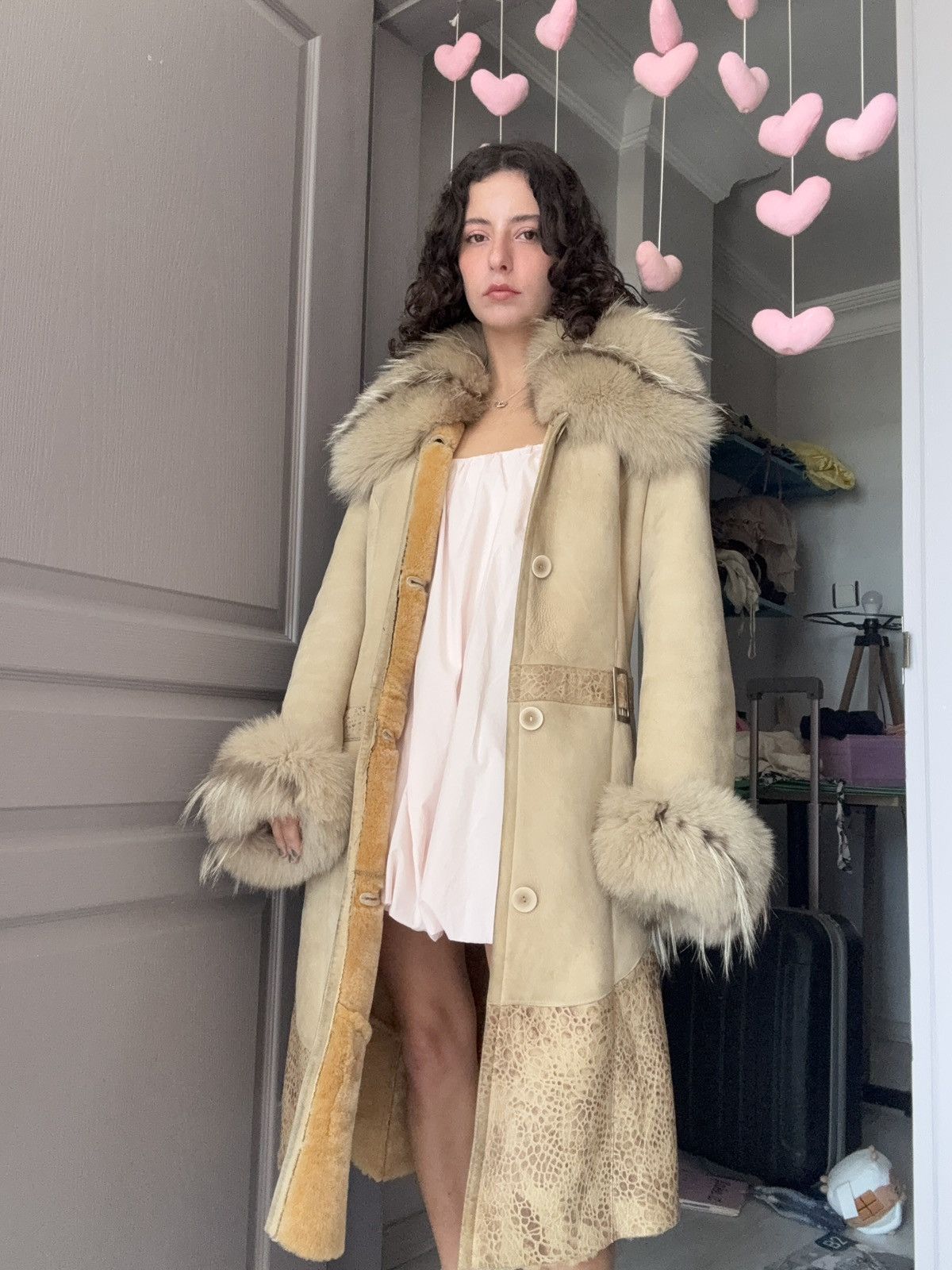 Vintage Rafaello Milano fur coat Size M / US 6-8 / IT 42-44 - 2 Thumbnail