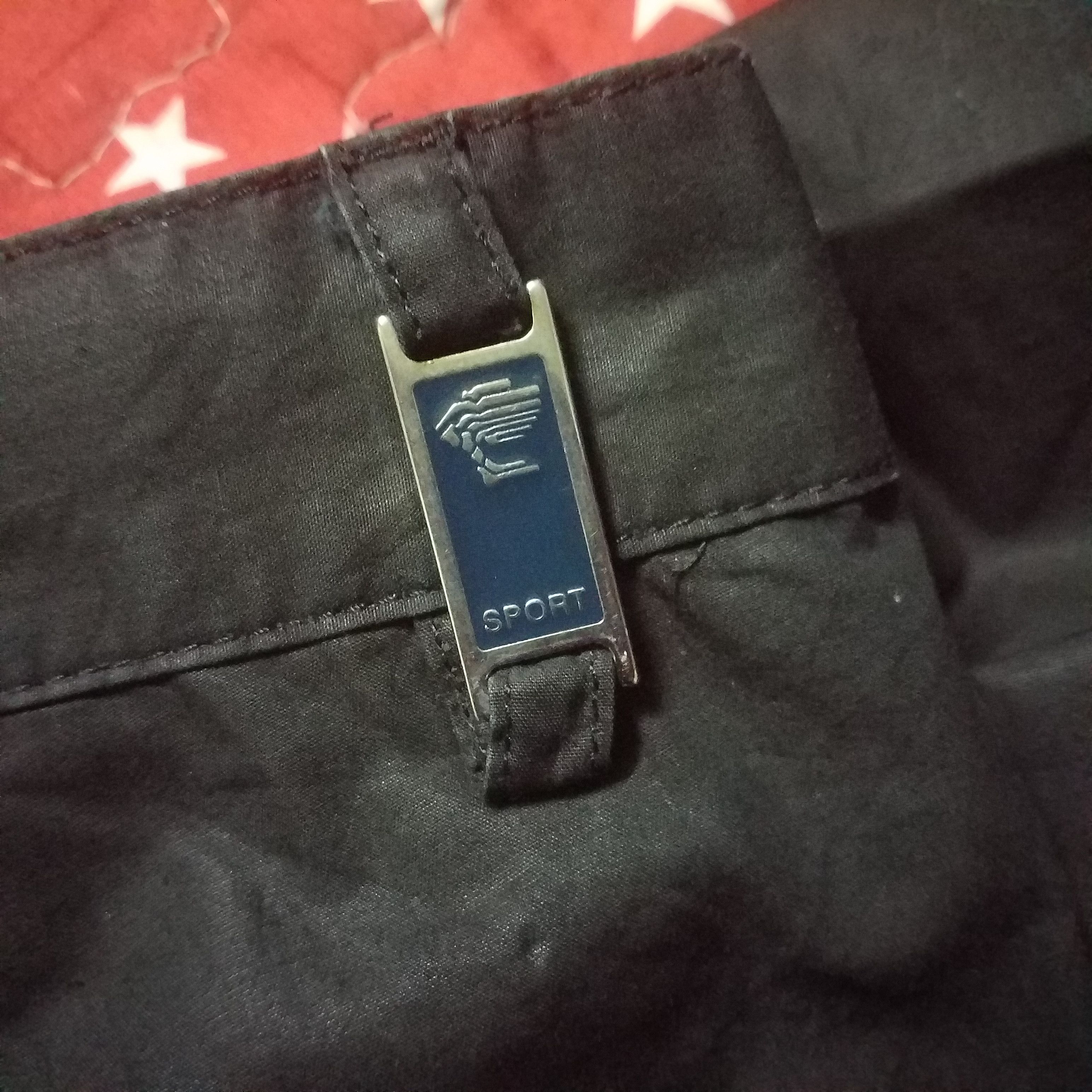 Versace VERSACE SPORT BLACK BAGGY PANT Size 39" - 6 Thumbnail