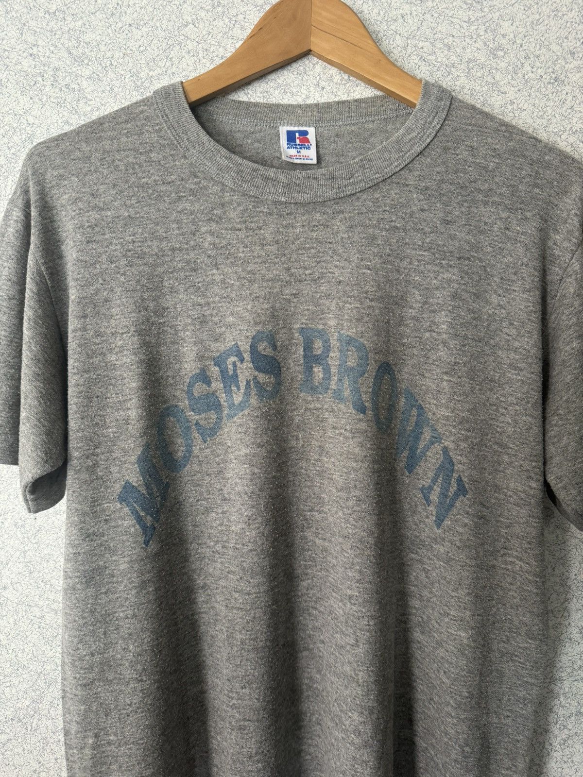 Russell Athletic × Vintage Russel Athlentic MOSES BROWN Size US M / EU 48-50 / 2 - 6 Thumbnail
