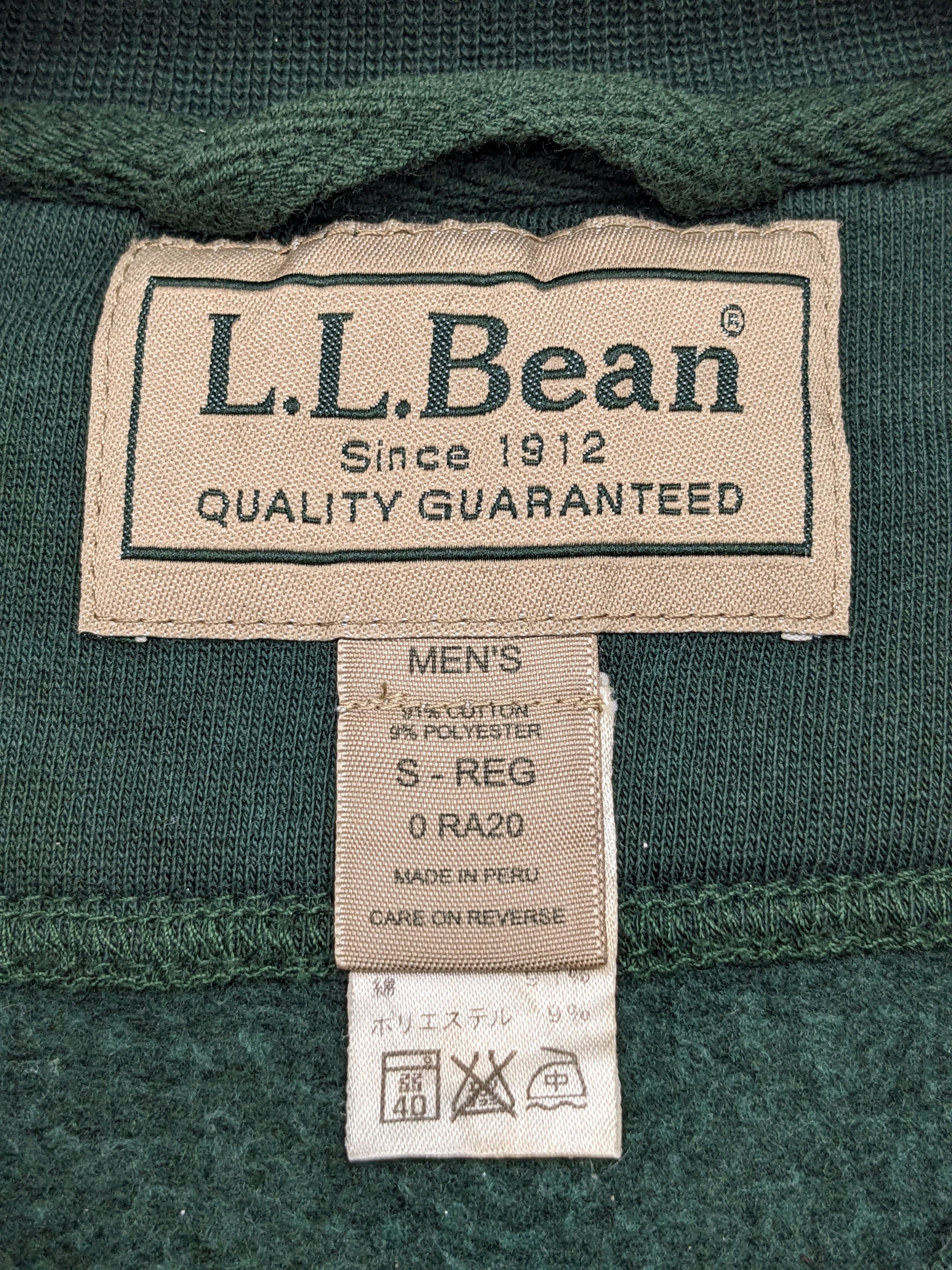 L.L. Bean Vintage L.L. Bean Anorak Streetwear Sweatshirt Size US S / EU 44-46 / 1 - 9 Thumbnail