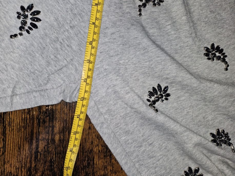 Juicy Couture NWT Juicy Couture Embellished Joggers Gray Large Size 36" / US 14 / IT 50 - 7 Thumbnail