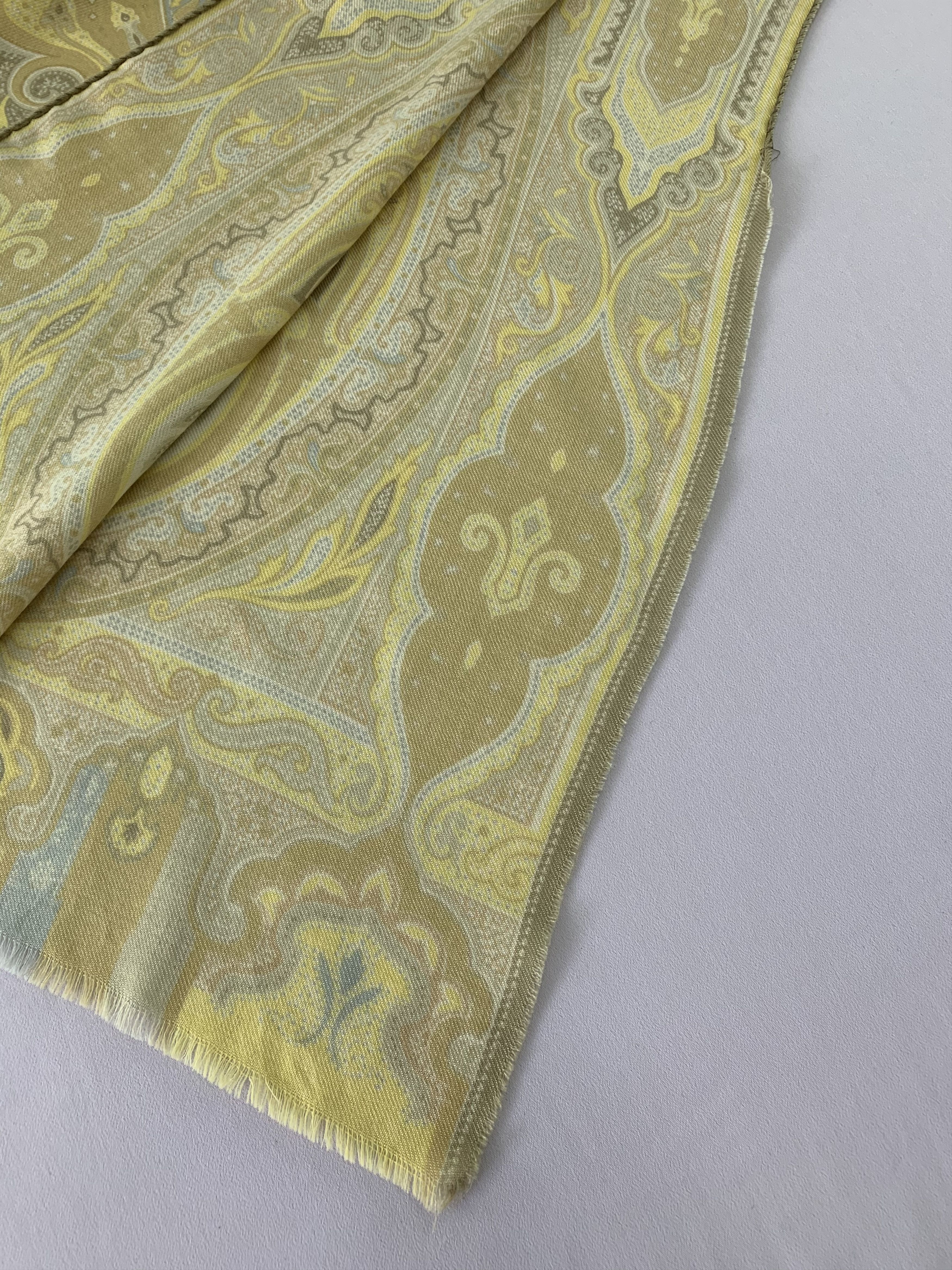 Etro Etro Scarf Wool Silk Muffler Neck Wrap BL4150 Size ONE SIZE - 6 Thumbnail