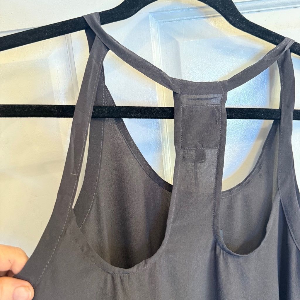Chaser Brand Women's Chaser Mini Silk Dress Size M charcoal NWT Size M / US 6-8 / IT 42-44 - 8 Thumbnail