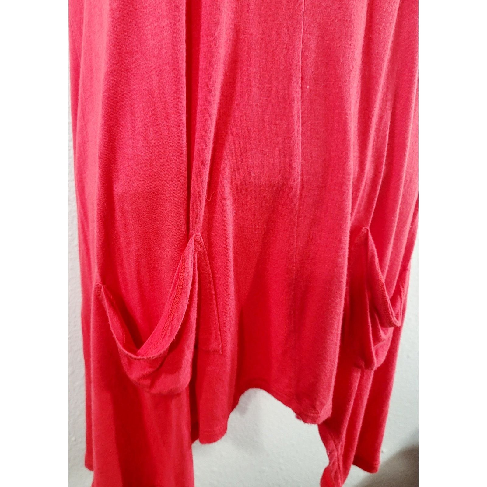 Other Workshop Andrea Jovine Orange Asymmetrical Hem Top Large Size L / US 10 / IT 46 - 2 Thumbnail