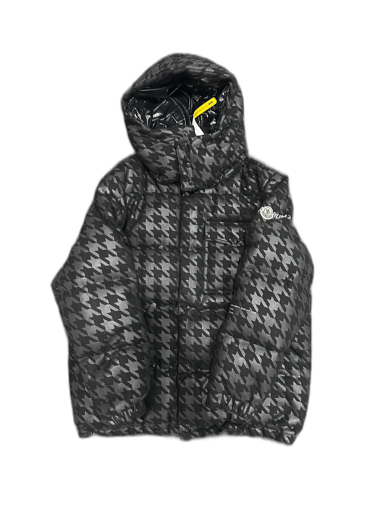 Moncler Fragment Design Checkered Down Jacket