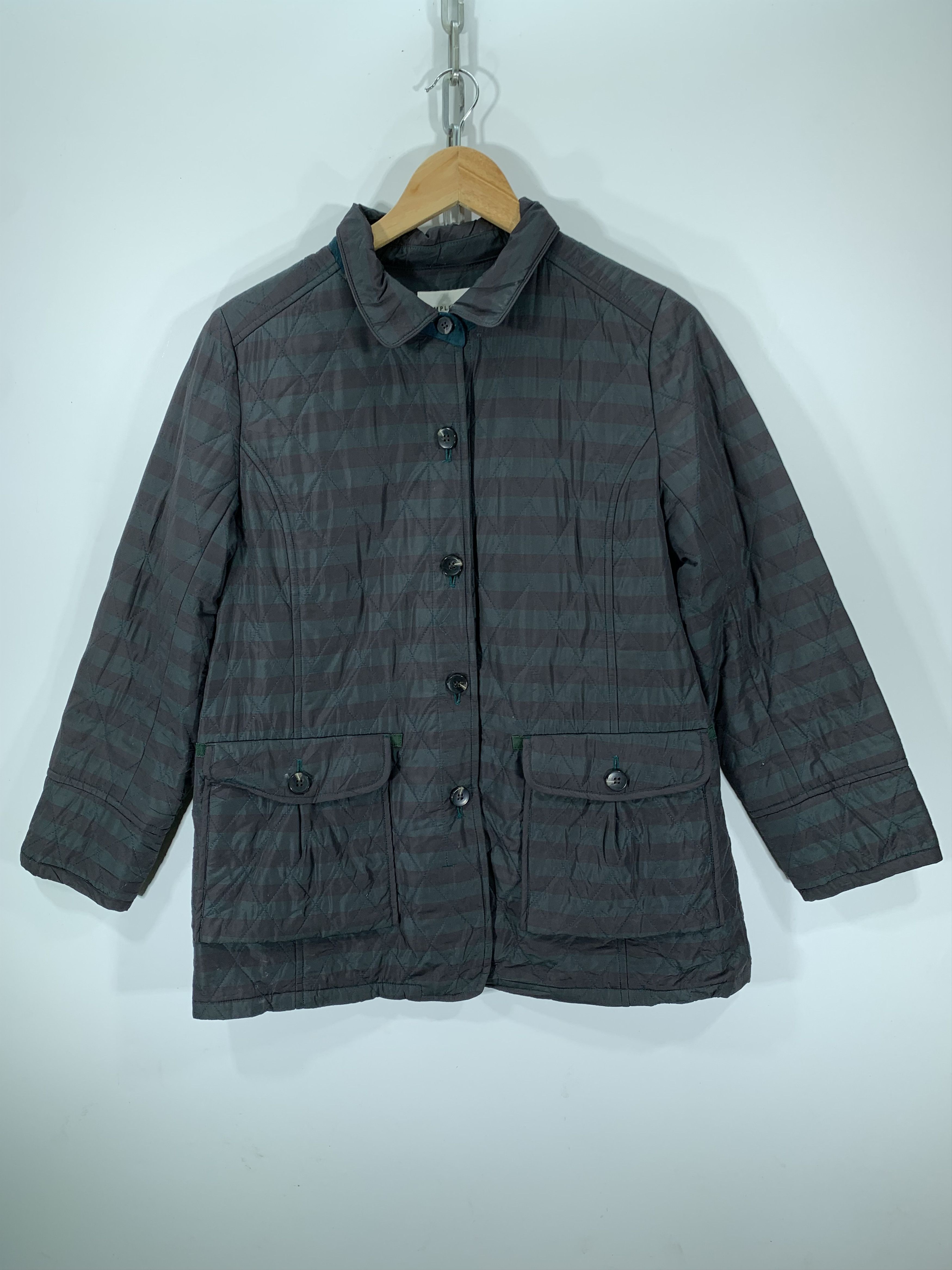 image of Vintage Simple Life Quilted Jacket, Men's (Size Small)