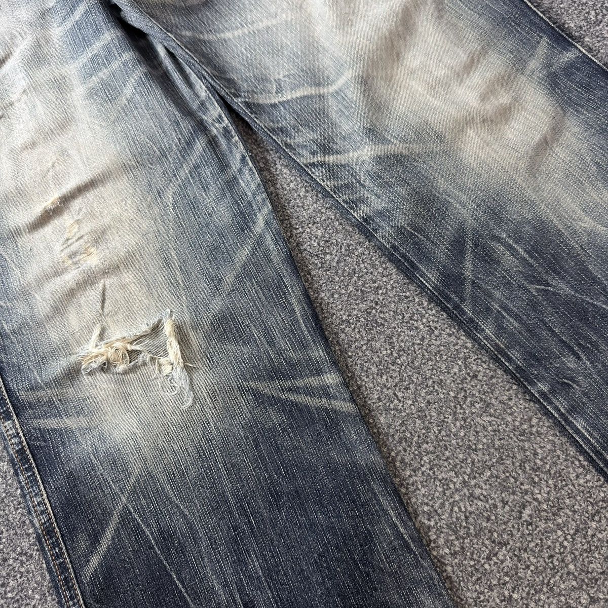 Kapital Insane ‼️ Flared Sick Japanese Edwin 503 Clawmark denim Size US 34 / EU 50 - 4 Thumbnail