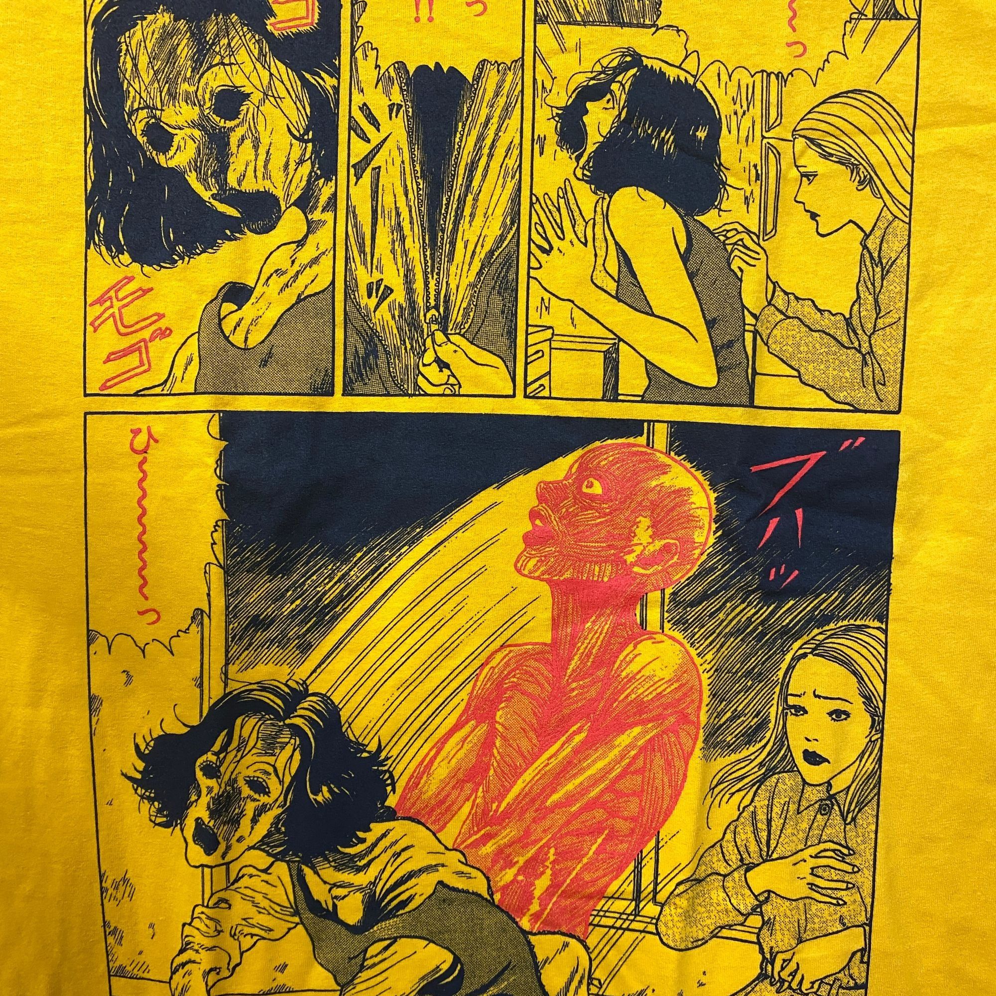 Anime Junji Ito Collection Flesh Colored Horror Manga Panel T-Shir Size US S / EU 44-46 / 1 - 2 Thumbnail