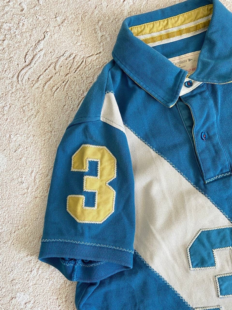 Japanese Brand × Vintage Japanese distressed rugby polo Ralph style Size US S / EU 44-46 / 1 - 7 Thumbnail