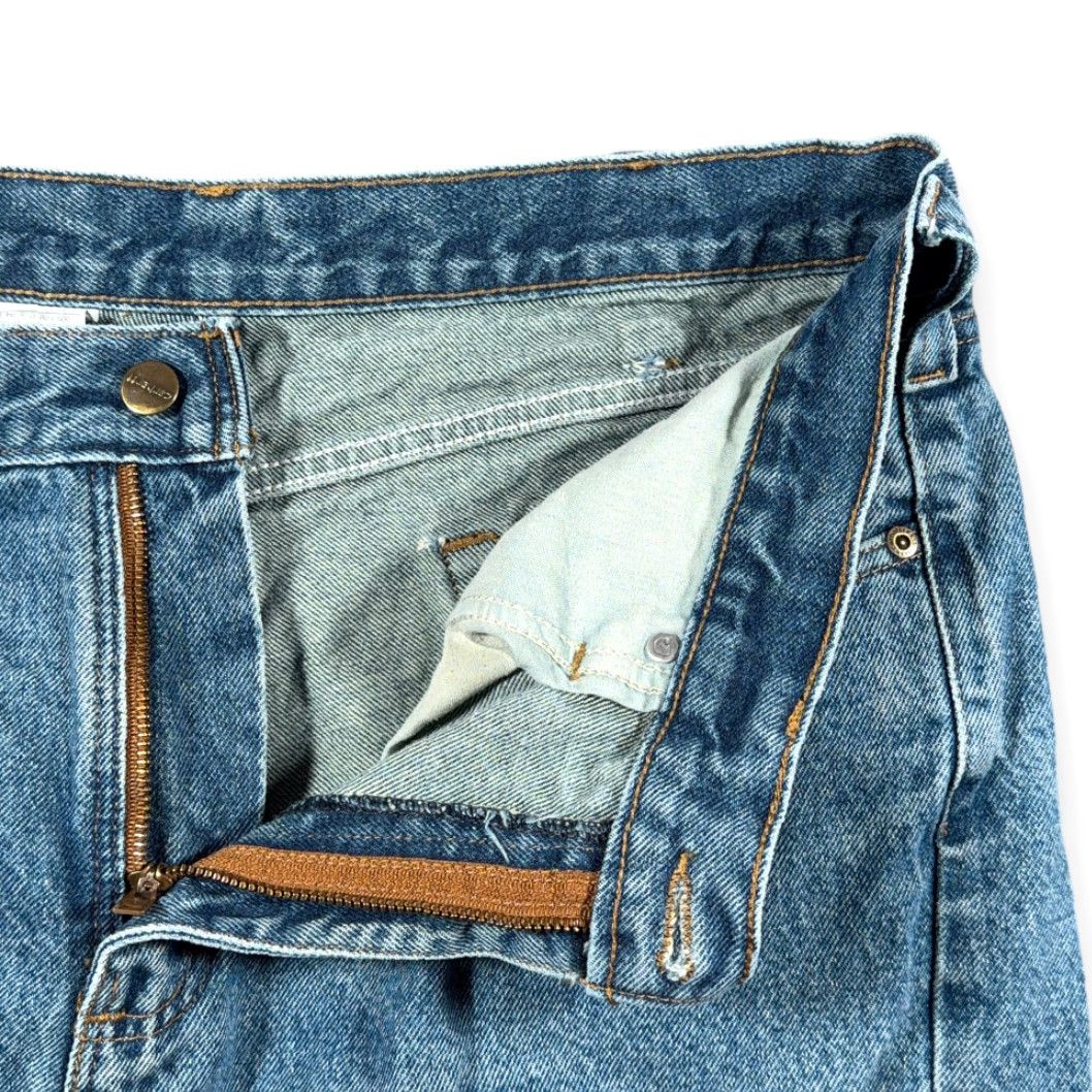Carhartt Carhartt Jeans Mens 36x32 Blue Denim Light Wash Relaxed Fit Denim Workwear B460 Size US 36 / EU 52 - 4 Thumbnail