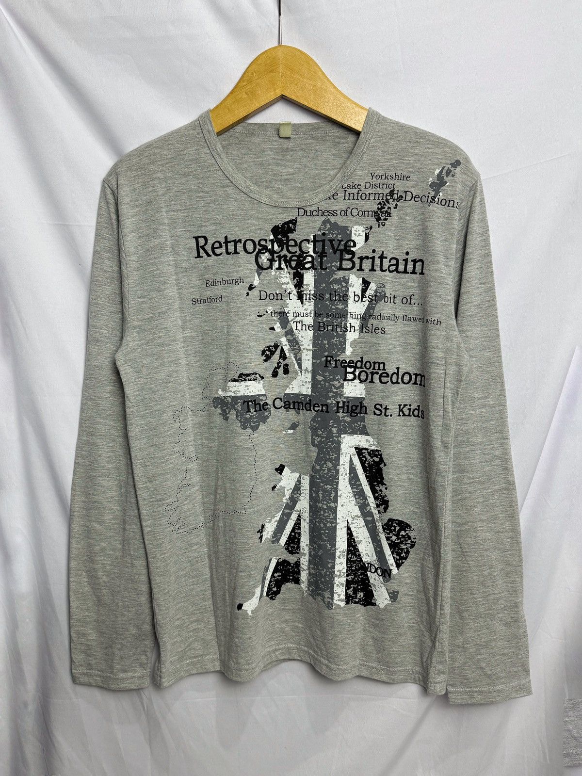 Hysteric Glamour Japanese England Poem Long Sleeve Size US M / EU 48-50 / 2 - 1 Thumbnail