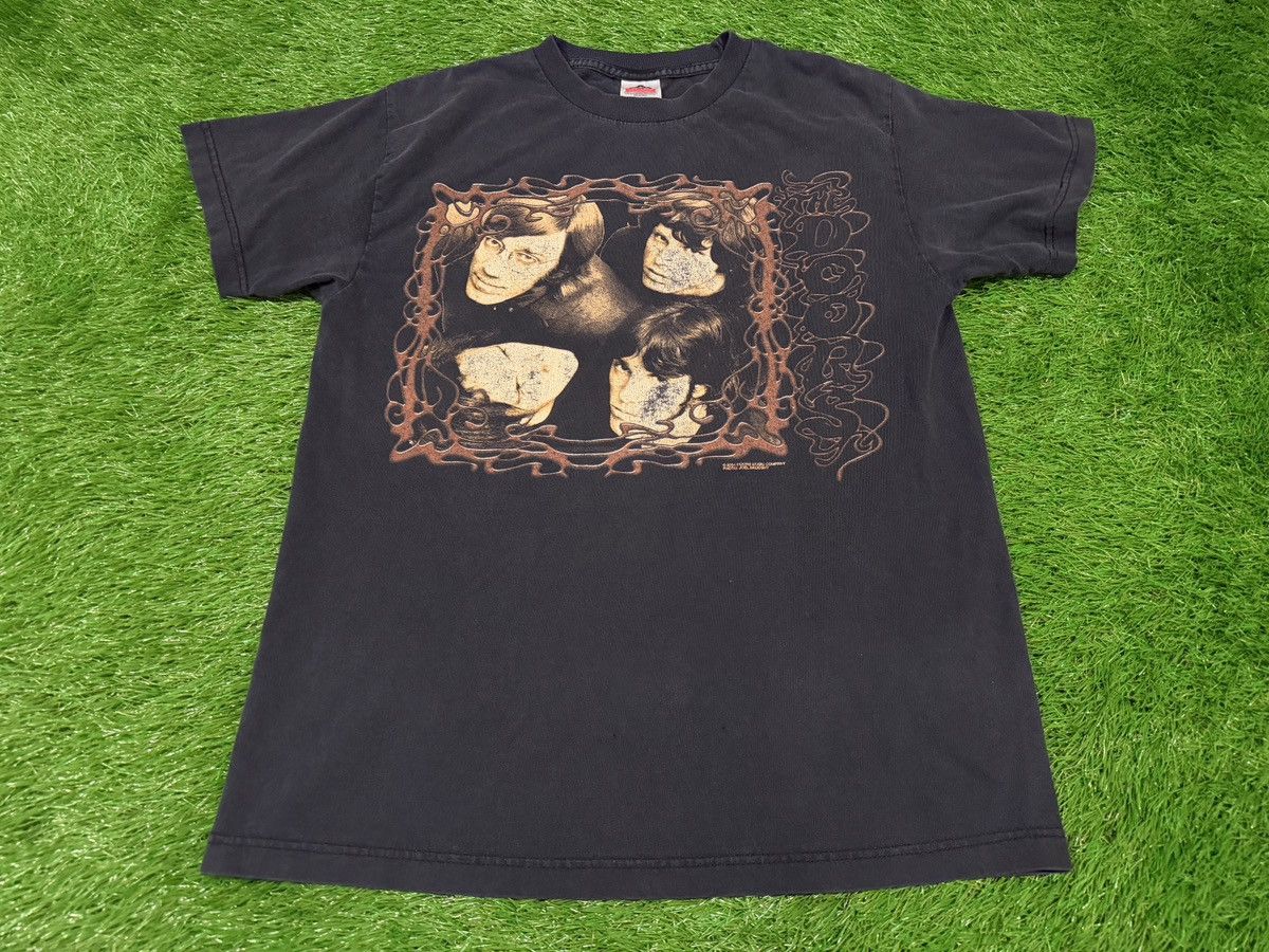 Band Tees Vintage 2004 The Doors Jim Morrison Band Photo Tee Y2K Shirt Size US M / EU 48-50 / 2 - 1 Thumbnail