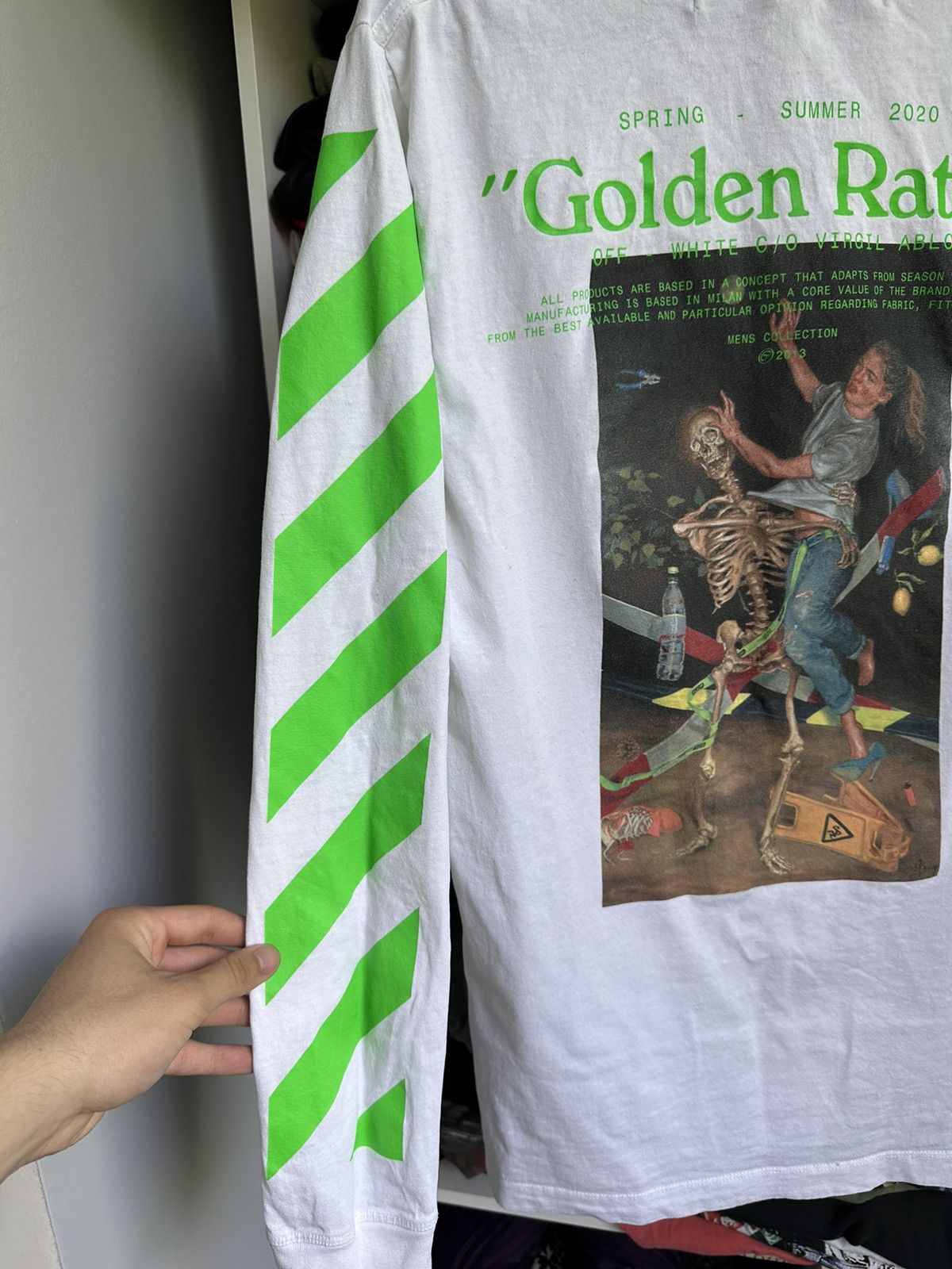 Off-White 🔥OFF-WHITE GOLDEN RATIO PASCAL PAINTING LONG SLEEVE🔥 Size US M / EU 48-50 / 2 - 5 Thumbnail