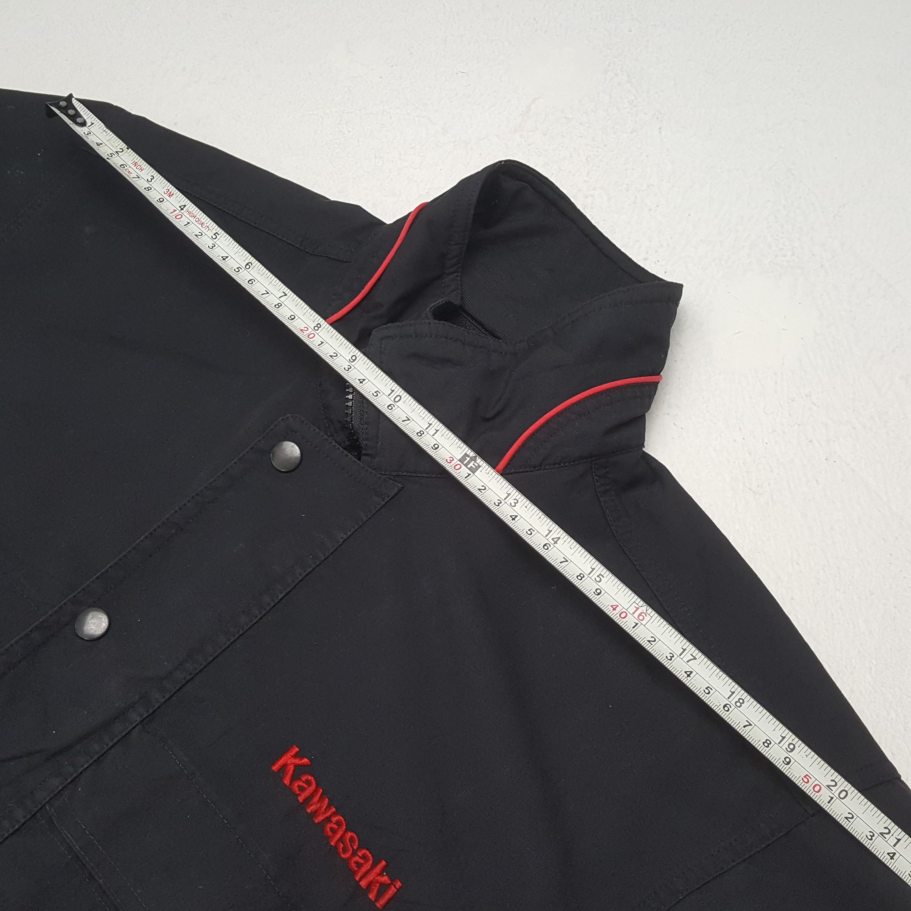 Japanese Brand × Vintage Kawasaki Japanese Motorcycle Brand Jacket c282n30 Size US L / EU 52-54 / 3 - 12 Thumbnail