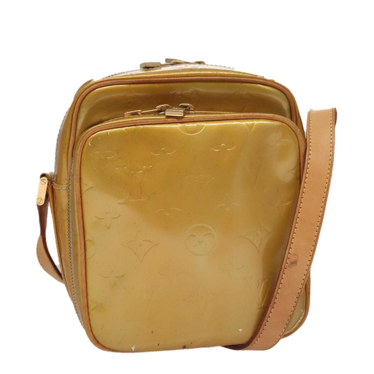 Louis Vuitton LOUIS VUITTON Monogram Vernis Wooster Shoulder Bag Gris Size ONE SIZE - 1 Thumbnail