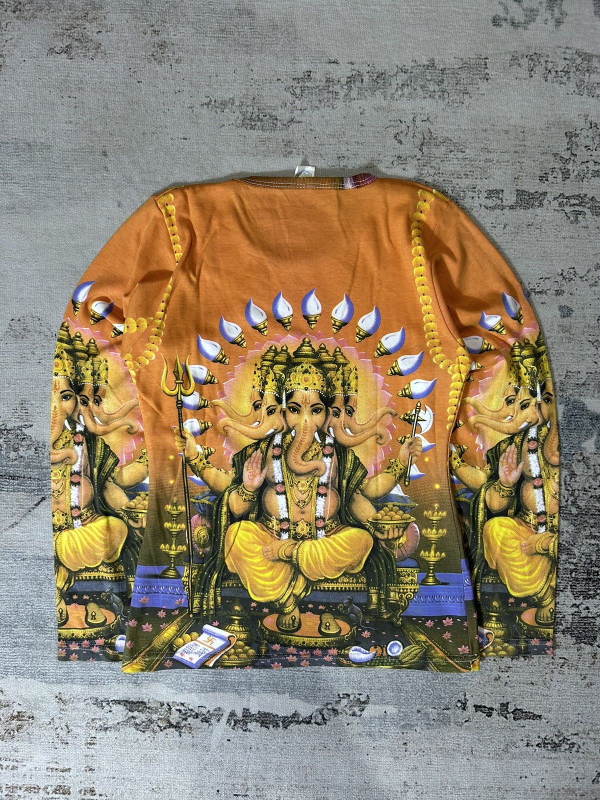 Japanese Brand × Vintage 2000s Ice Blue Longsleeve JPG Style Size M / US 6-8 / IT 42-44 - 2 Thumbnail