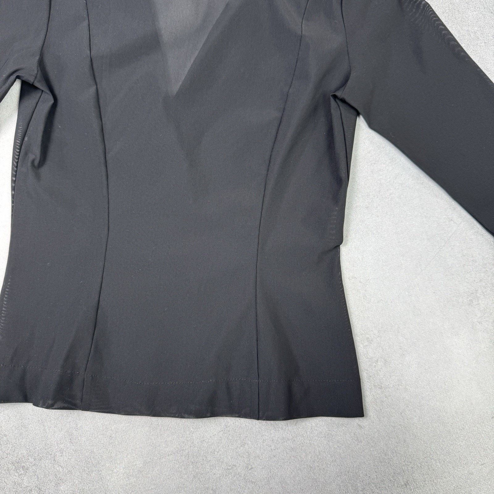 Morgan De Toi Morgan De Toi Women Light Jacket Blazer Black Avant Gard Size S / US 4 / IT 40 - 21 Thumbnail