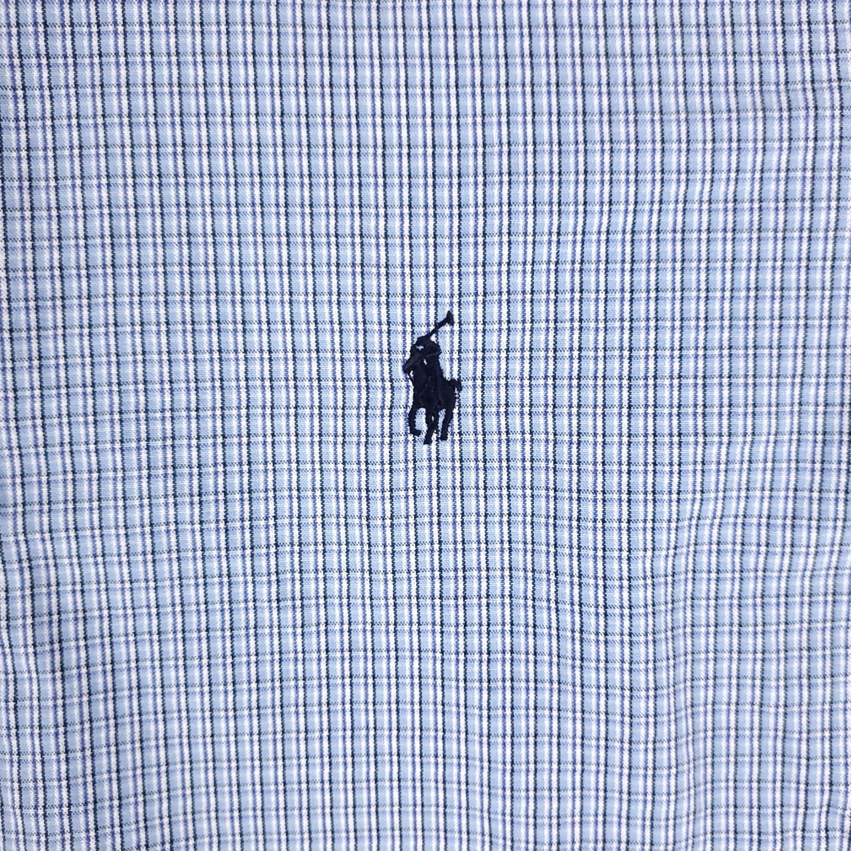 Ralph Lauren Ralph Lauren Shirt Mens 2XL Blue Plaid Button-Up Long Sleeve Cotton Polo Pony Casual Button-Down Mens Size US XXL / EU 58 / 5 - 2 Thumbnail