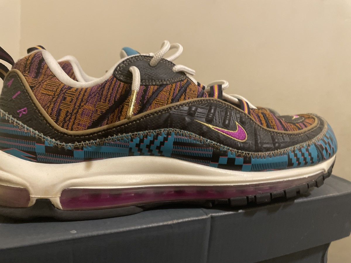Nike Nike Air Max 98 black history month Size US 14 / EU 47 - 6 Thumbnail