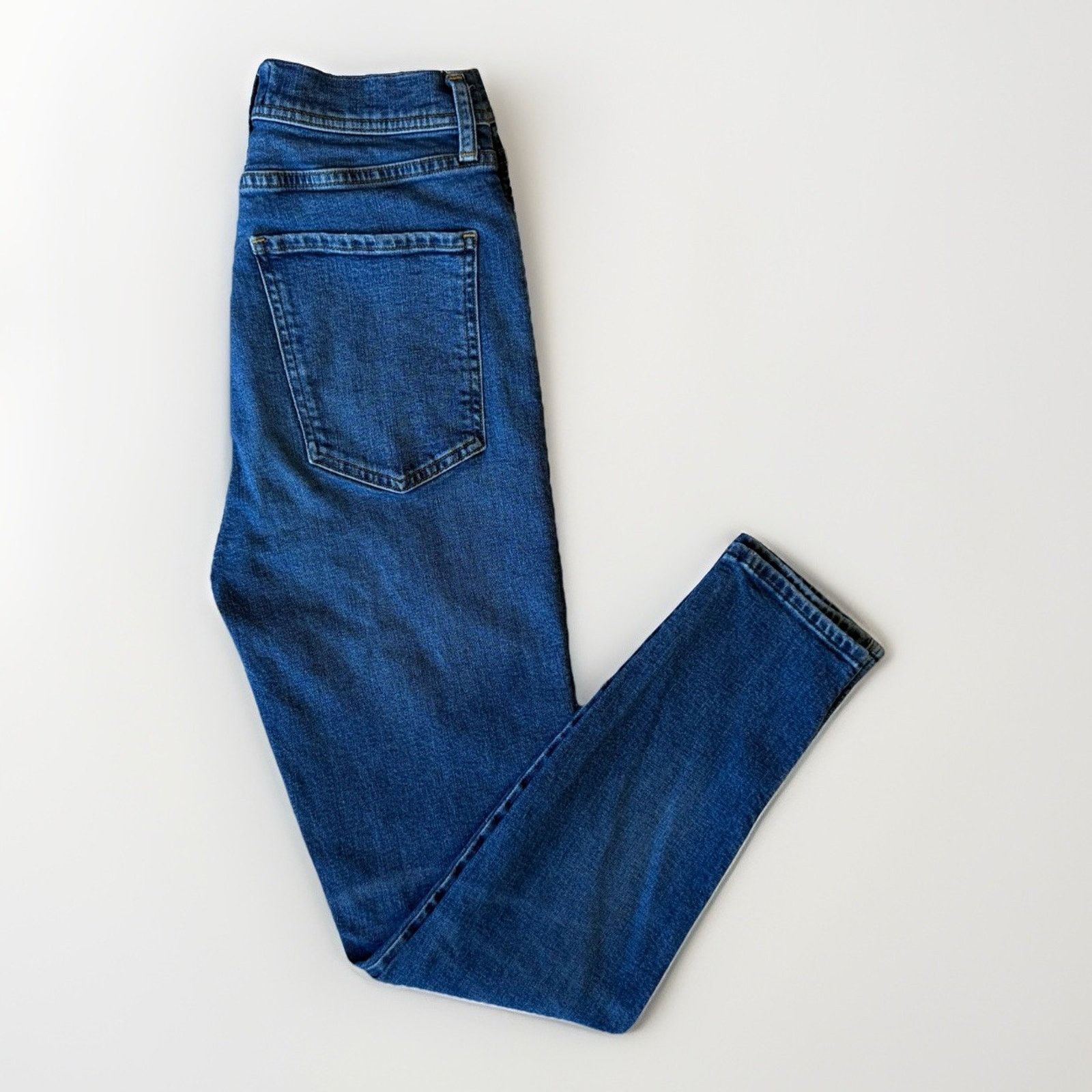 Agolde Agolde Roxanne Super High Rise Skinny Jeans Women's 26 Blue Size 26" / US 2 / IT 38 - 1 Thumbnail