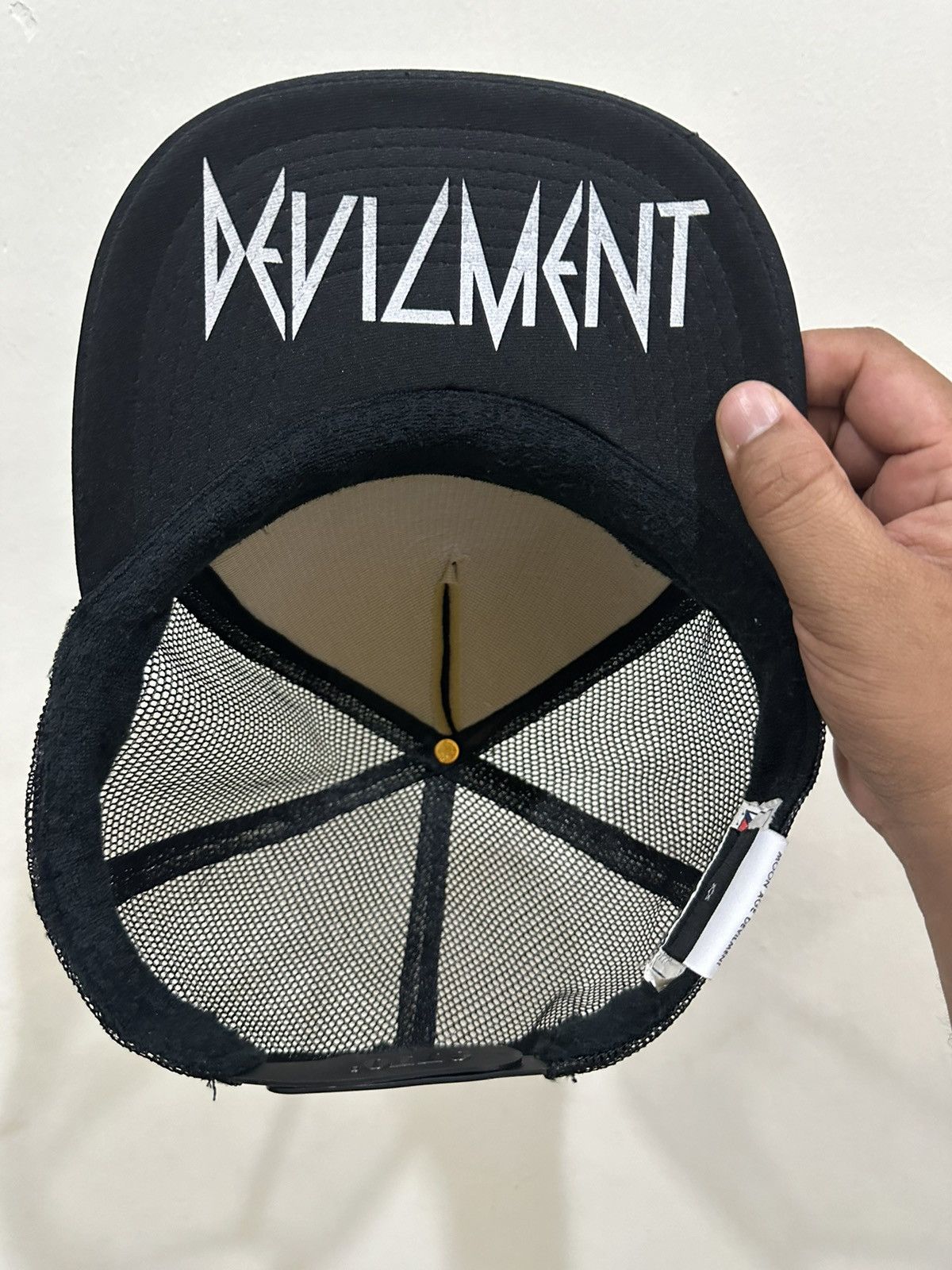 Hysteric Glamour 🇯🇵 VTG Moonage Devilment Trucker Hat Size ONE SIZE - 6 Thumbnail