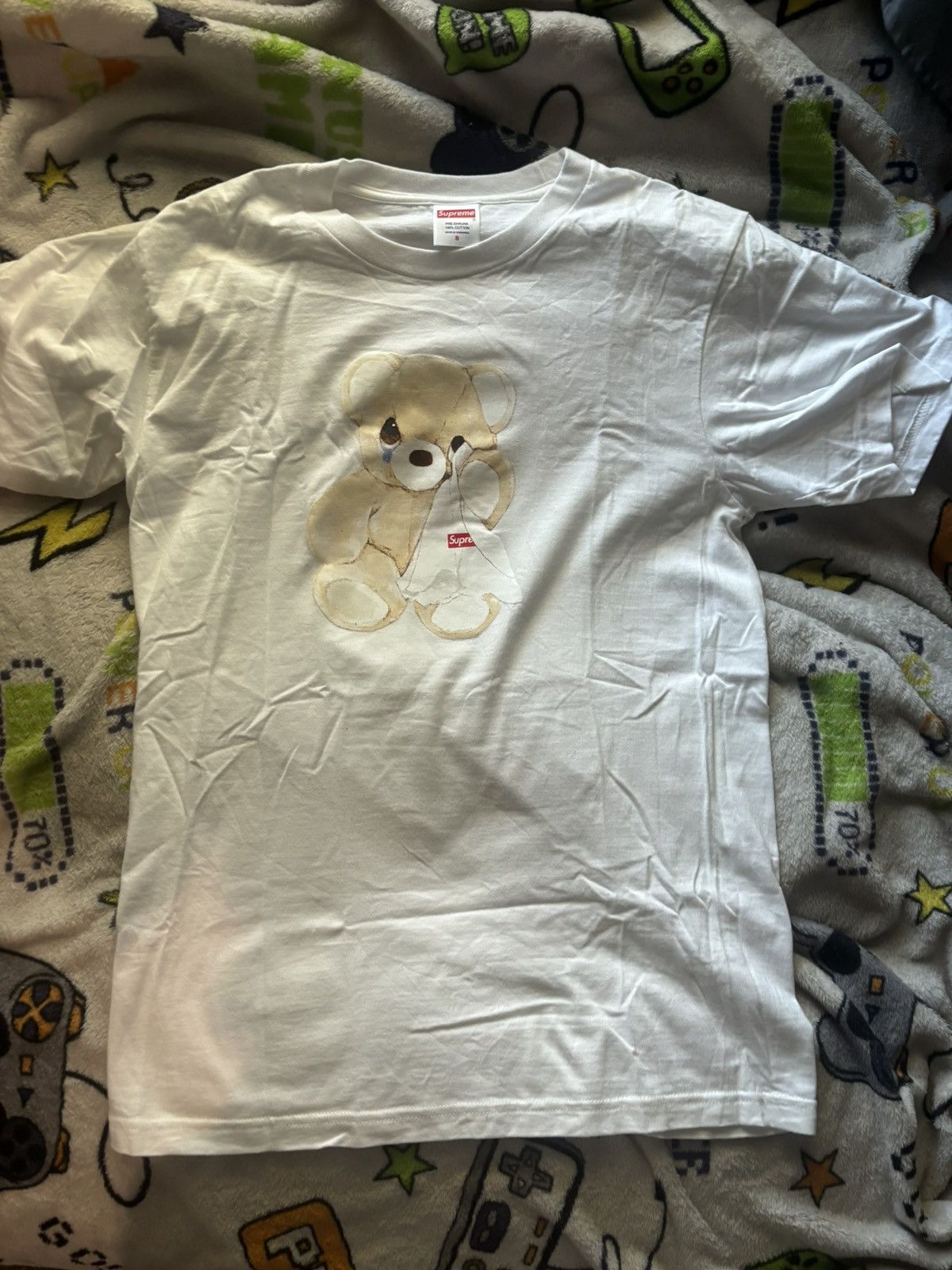 Supreme Bear Tee white XL Supreme Bear T Shirt | Grailed