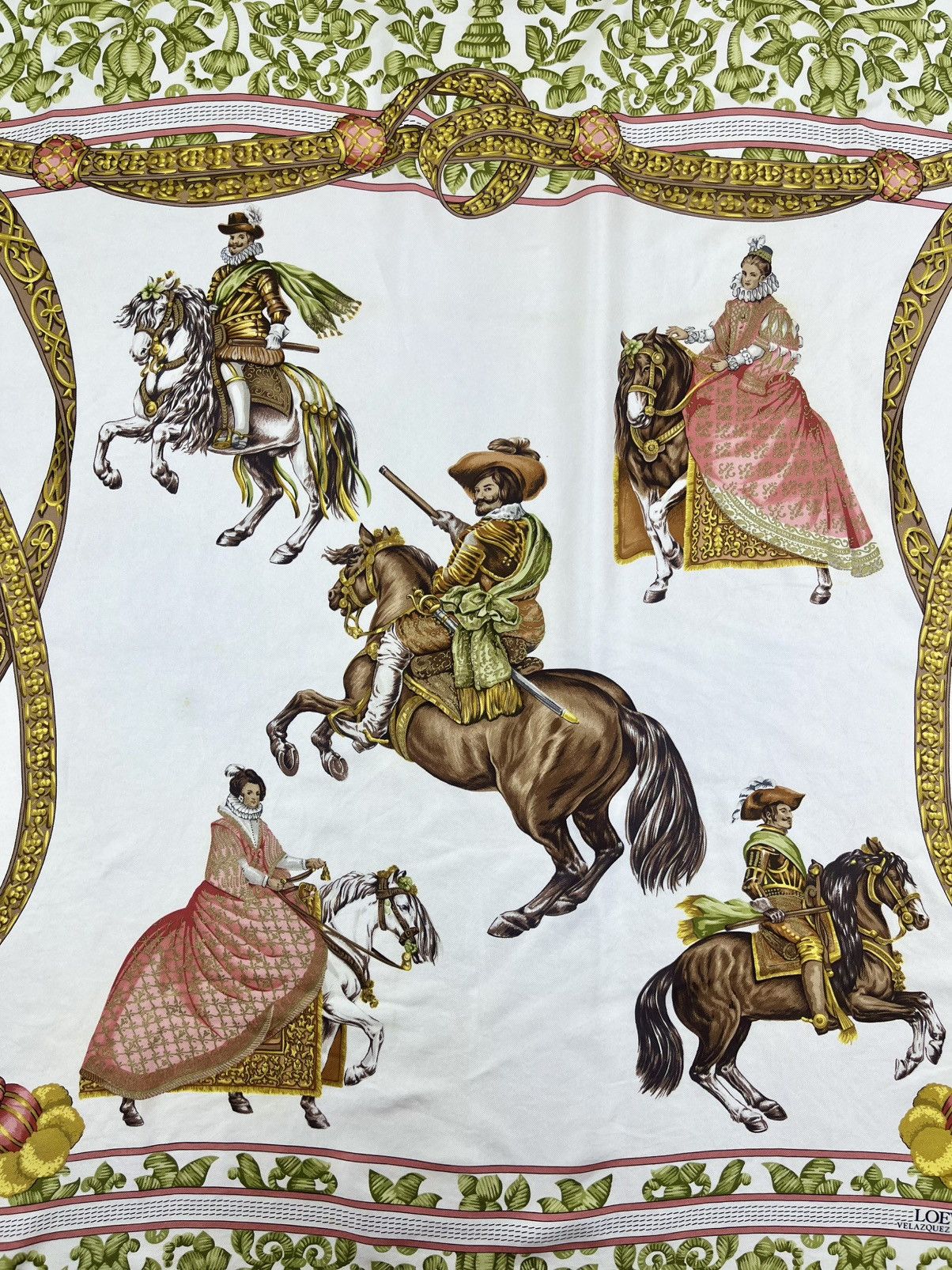 Loewe Loewe Velazquez Ecuestre Scarves Size ONE SIZE - 2 Thumbnail