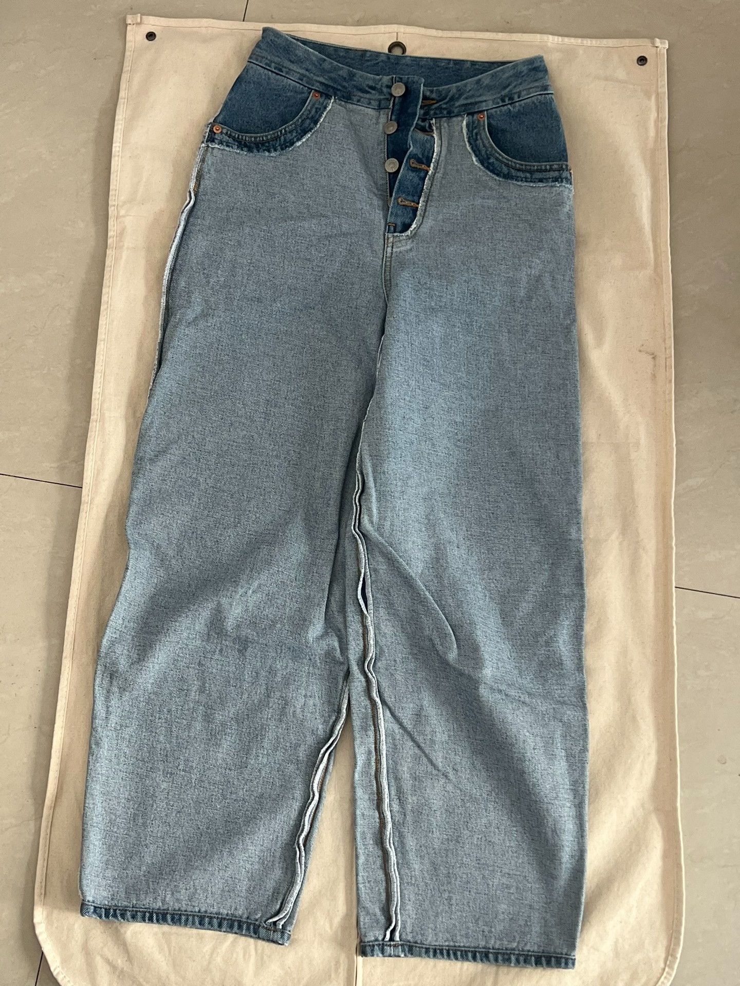 Maison Margiela Margiela Reversed Jeans Size 40" / US 18 - 1 Thumbnail