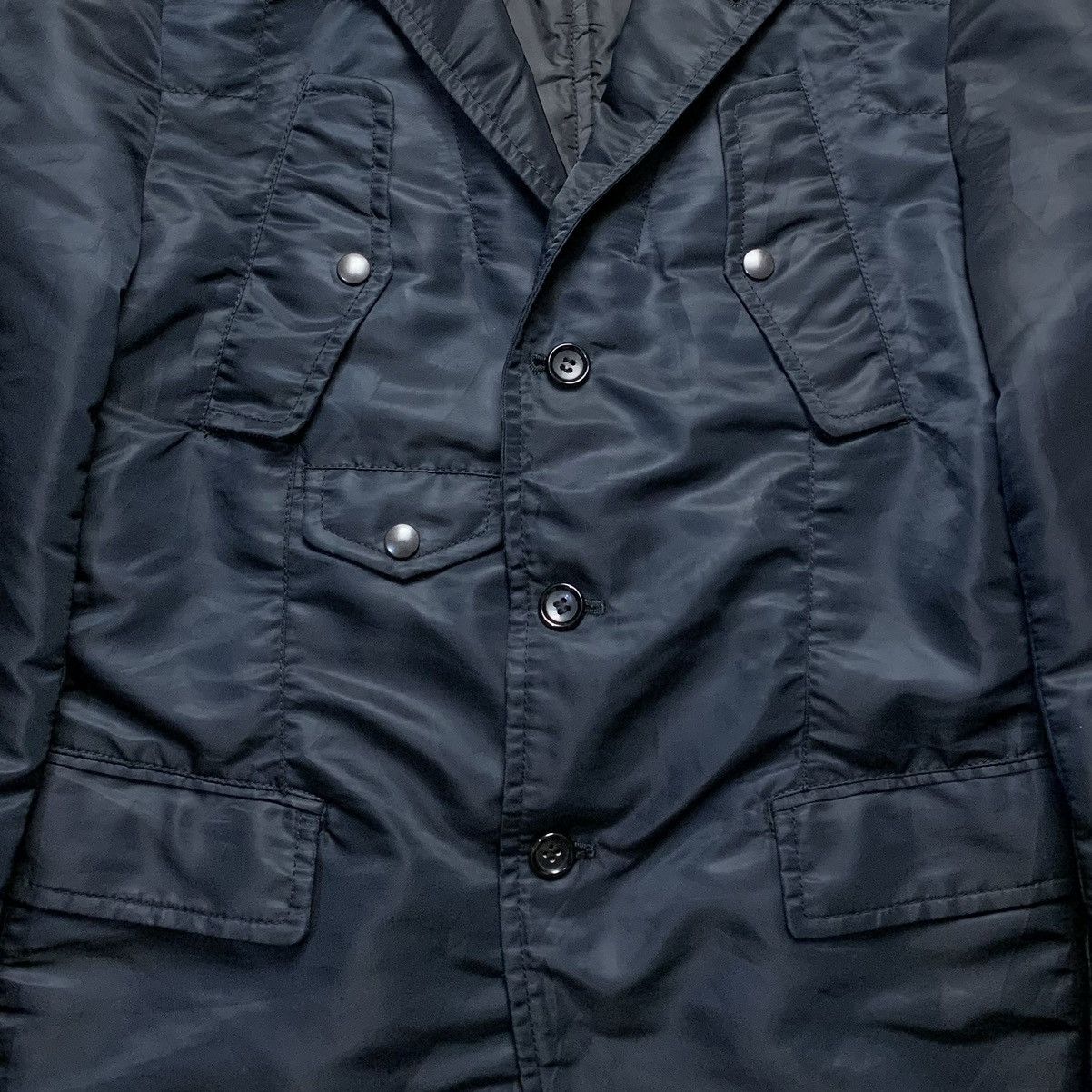 Comme des Garcons Homme Comme des garcons homme multi pocket nylon blazer Size US S / EU 44-46 / 1 - 5 Thumbnail