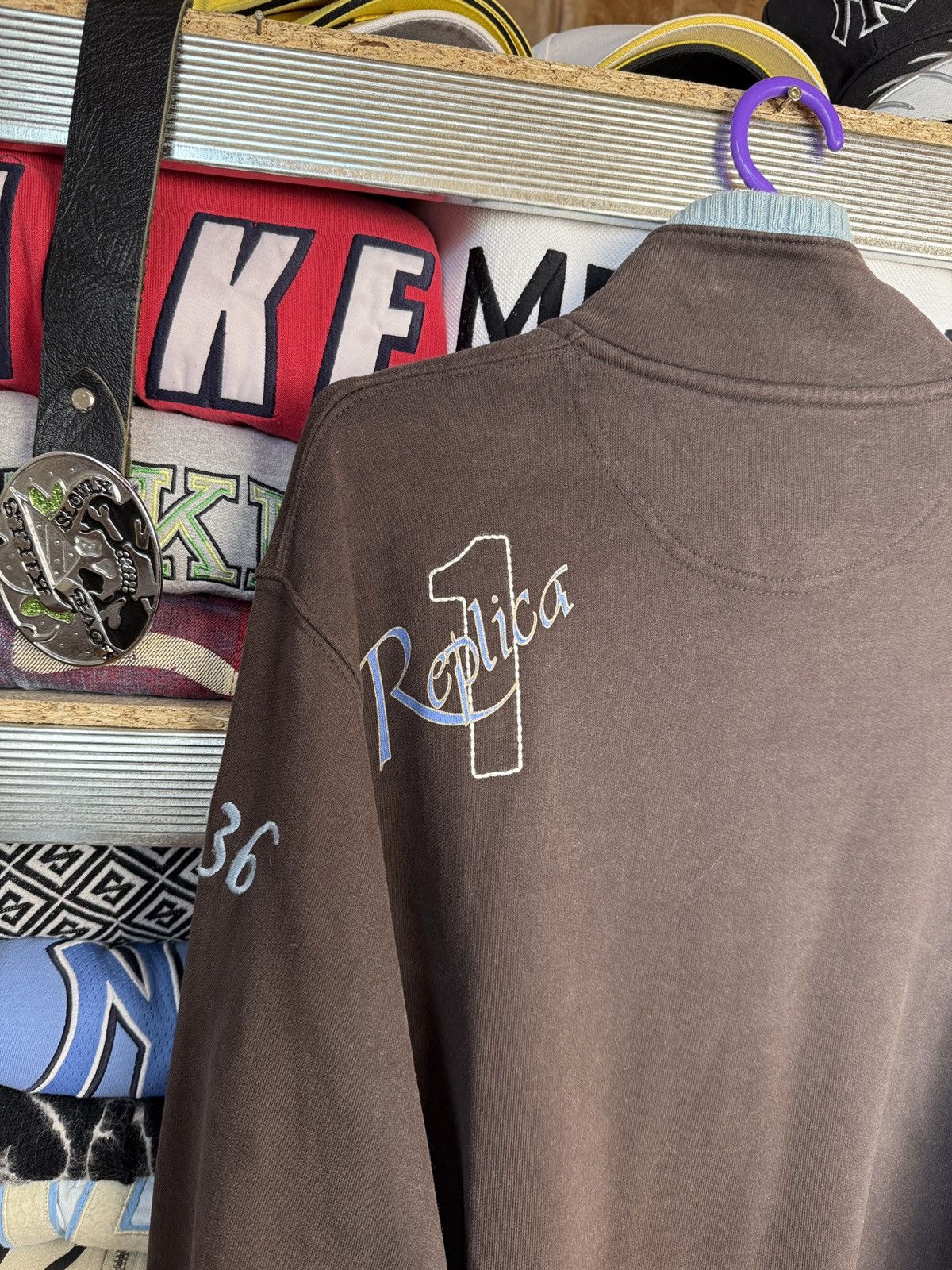 La Martina Vintage La Martina Brown Zip Sweatshirt Size US XXL / EU 58 / 5 - 8 Thumbnail