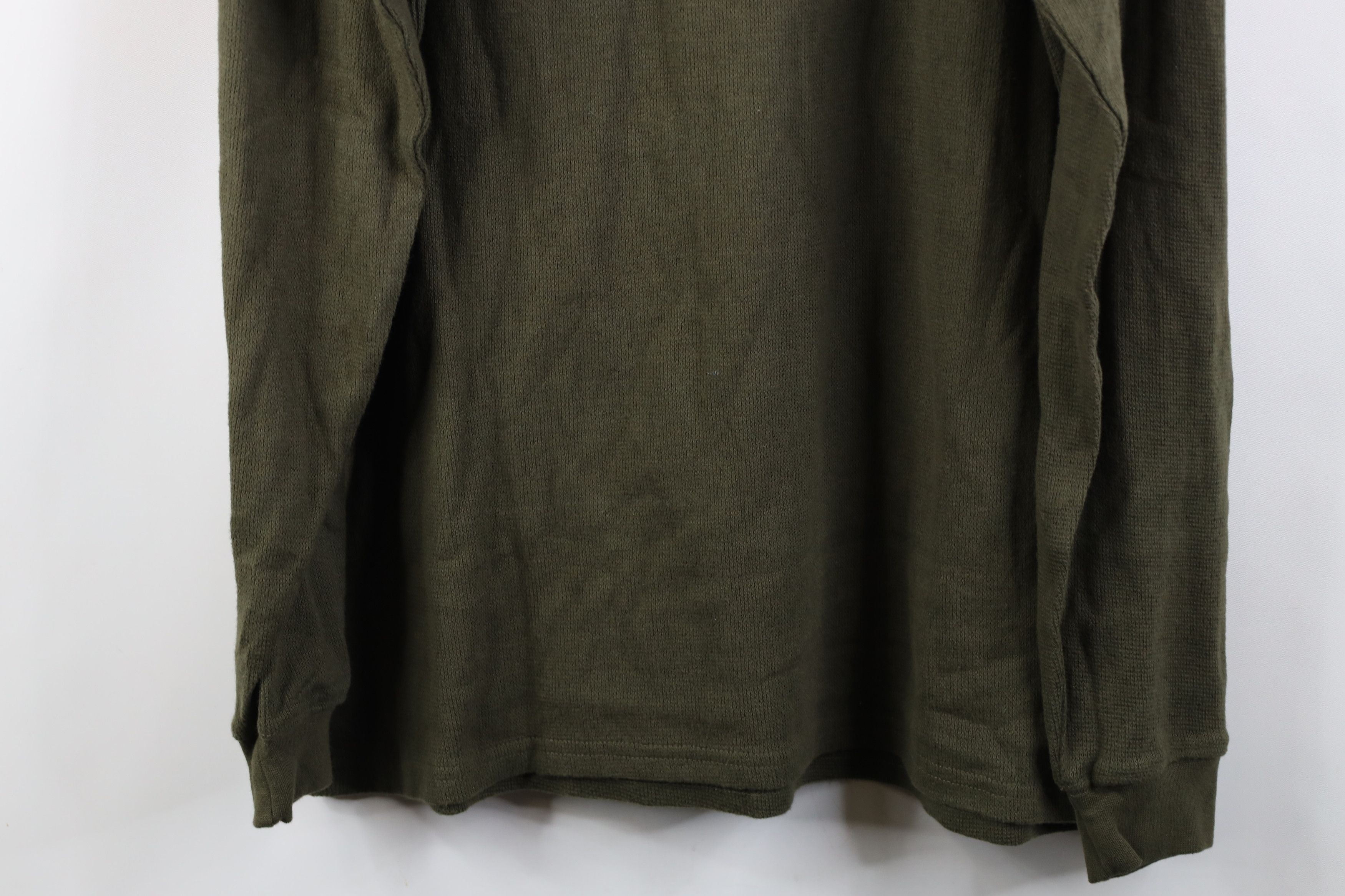 Vintage Deadstock Vintage 90s Streetwear Knit Mock Neck T-Shirt Size US M / EU 48-50 / 2 - 12 Thumbnail