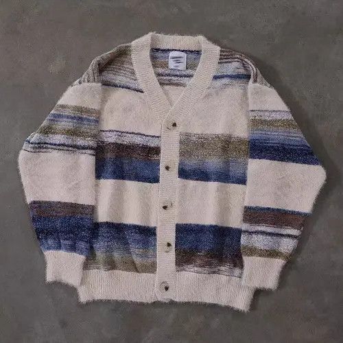 VIBE Street Vintage Hip Hop Stripe Loose Casual Knit Sweater Size US M / EU 48-50 / 2 - 3 Thumbnail