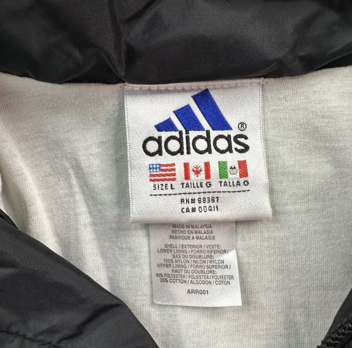 Adidas ADIDAS WINDBREAKER JACKET Size L / US 10 / IT 46 - 4 Thumbnail