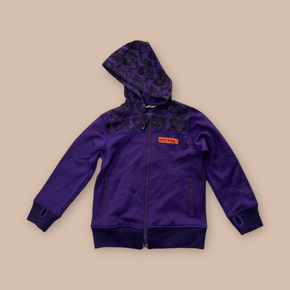Hysteric Glamour Purple Hoodie | Grailed