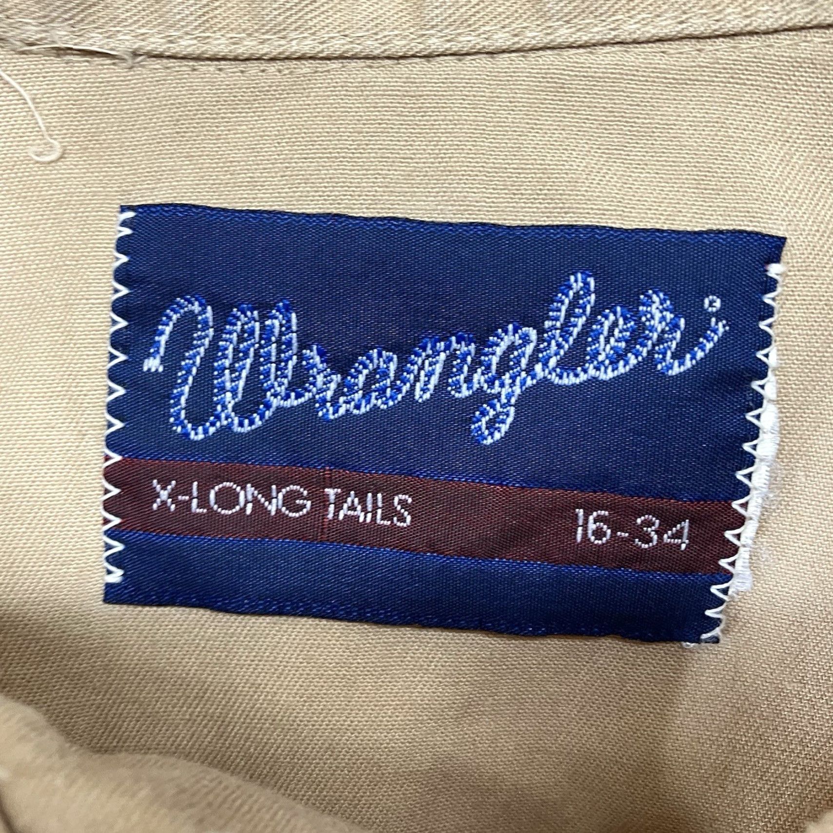 Wrangler Vintage Wrangler Western Shirt Mens Medium Solid Brown 90s Cowboy Casual Workwear Size US M / EU 48-50 / 2 - 3 Thumbnail