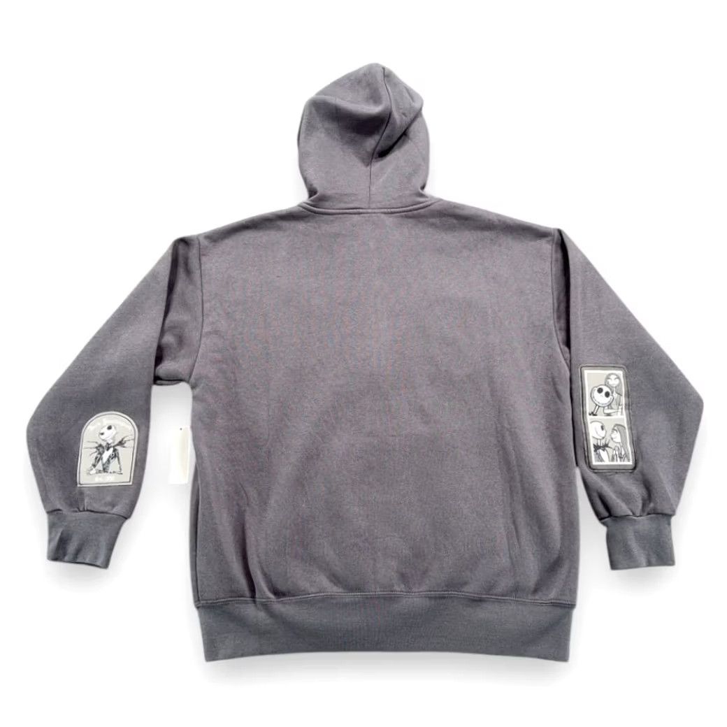 Disney Disney Nightmare Before Christmas Sweater Womens LARGE Gray Hoodie Jack Sally Size M / US 6-8 / IT 42-44 - 3 Thumbnail