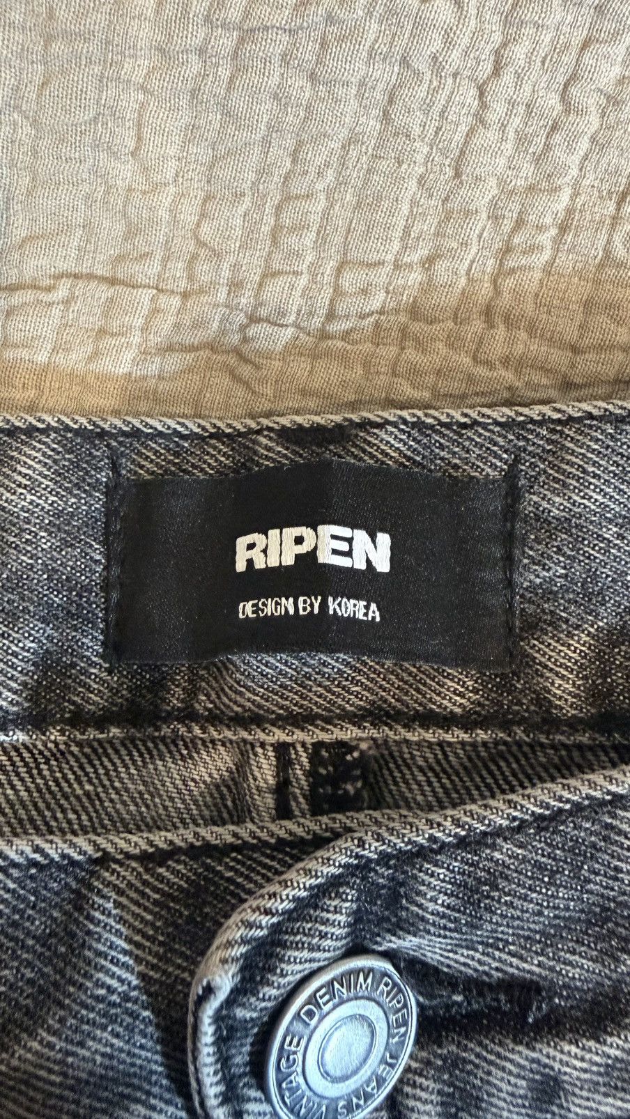 Other “RIPEN” - Korea Brand Baggy Jeans Size US 32 / EU 48 - 5 Thumbnail