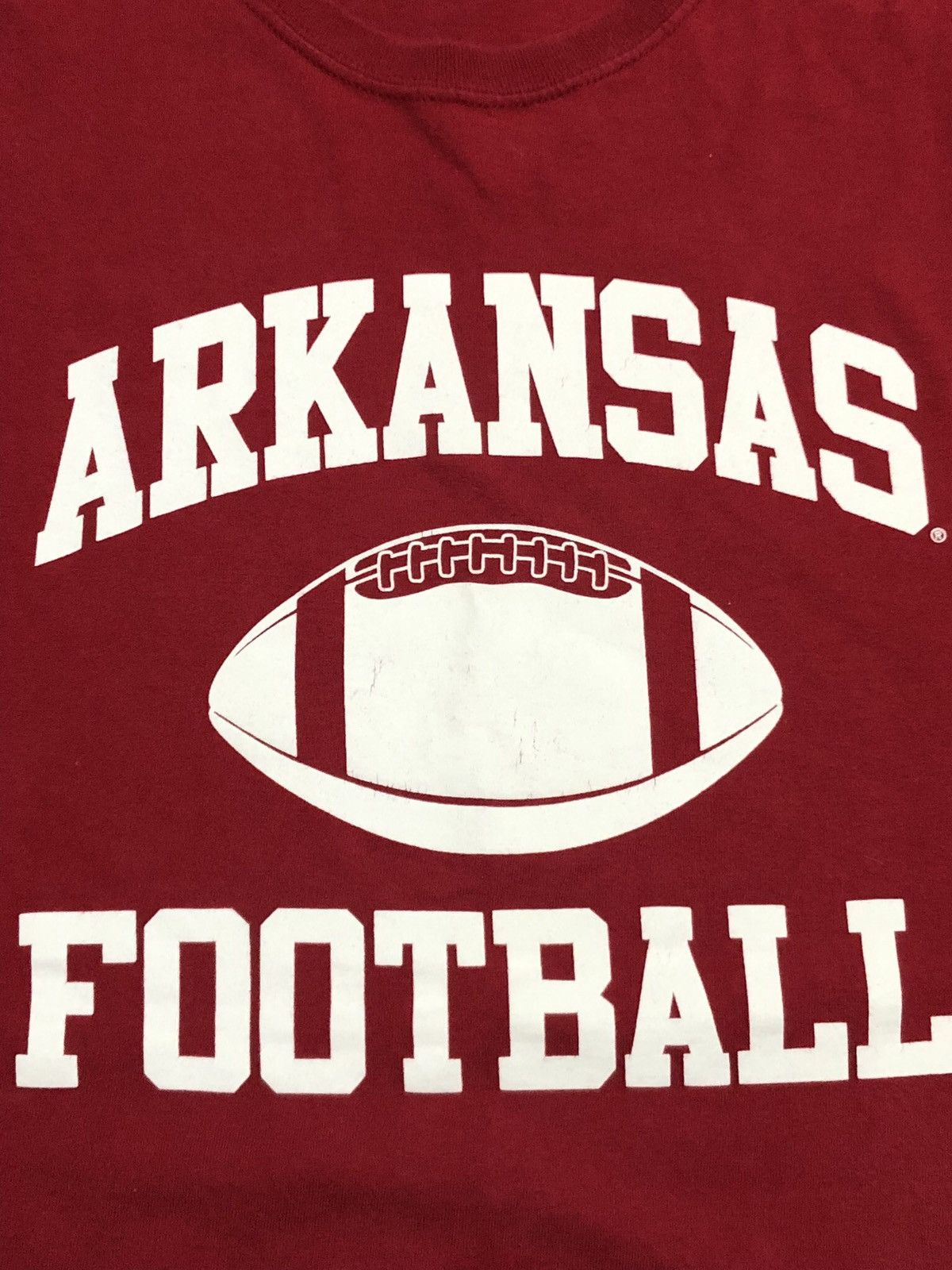 Vintage Vtg Y2K Arkansas Razorbacks Football Tee Size US XL / EU 56 / 4 - 2 Thumbnail