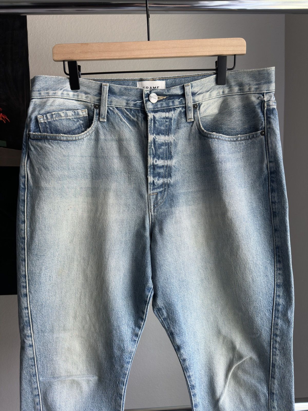 Frame Frame Skinny Jeans Blue Size US 32 / EU 48 - 3 Thumbnail