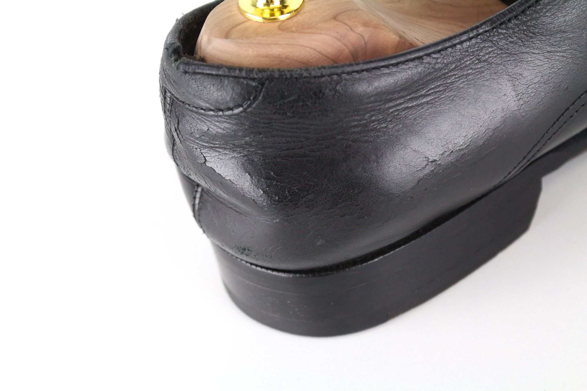 Suitsupply EU42.5 Black Leather Laced Low-Top 72741 Size US 9.5 / EU 42-43 - 14 Thumbnail